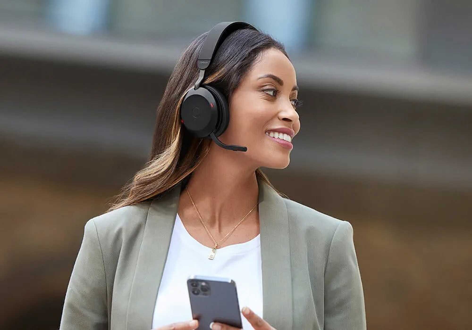 JABRA EVOLVE2 75 LINK380A Stereo Headset (Microsoft Teams Variante)