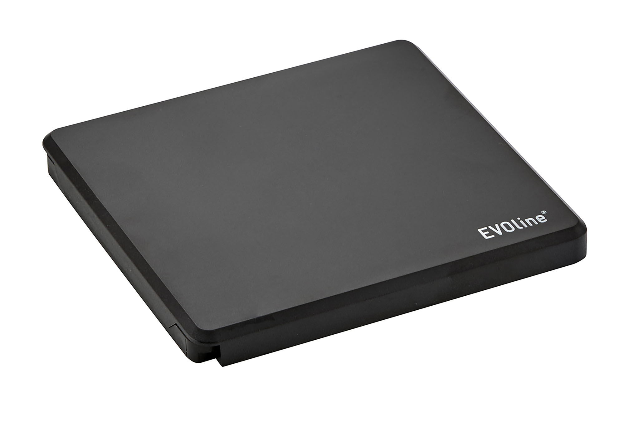 EVOline Square 80 - Steckdose mit USB Charger Typ C - schwarz