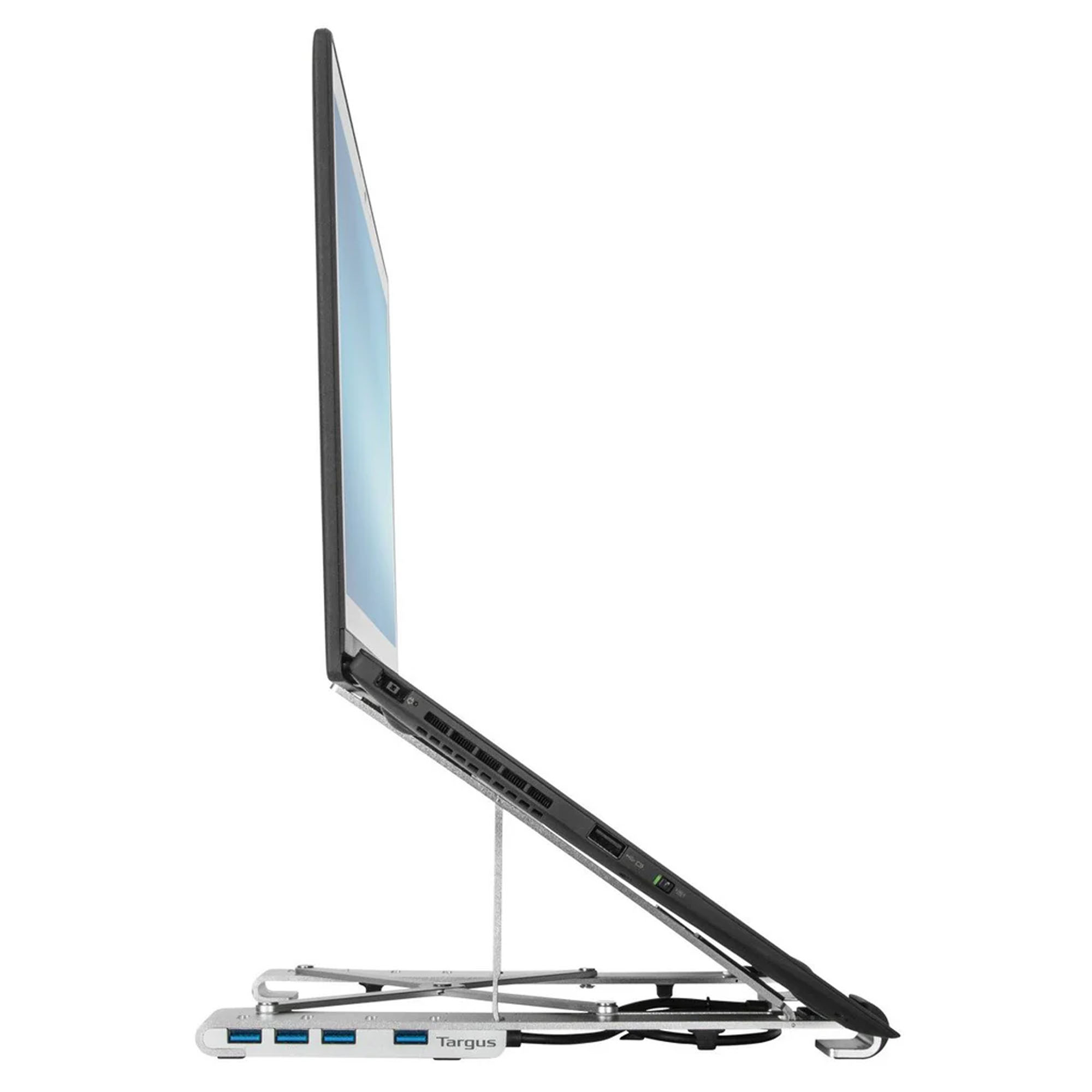 TARGUS Tragbarer Laptop-Ständer mit integriertem USB-A Hub