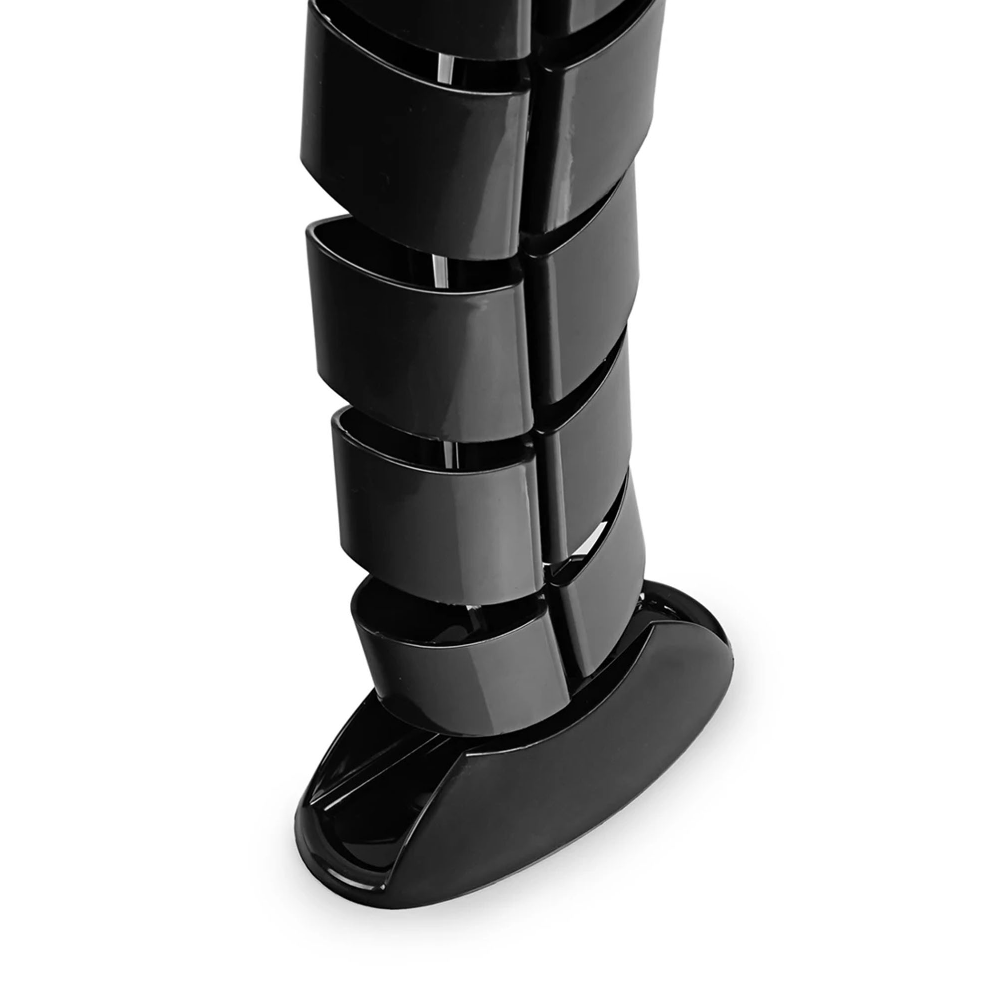 Spacetronik Kabelschlange 73 cm, rund Schwarz