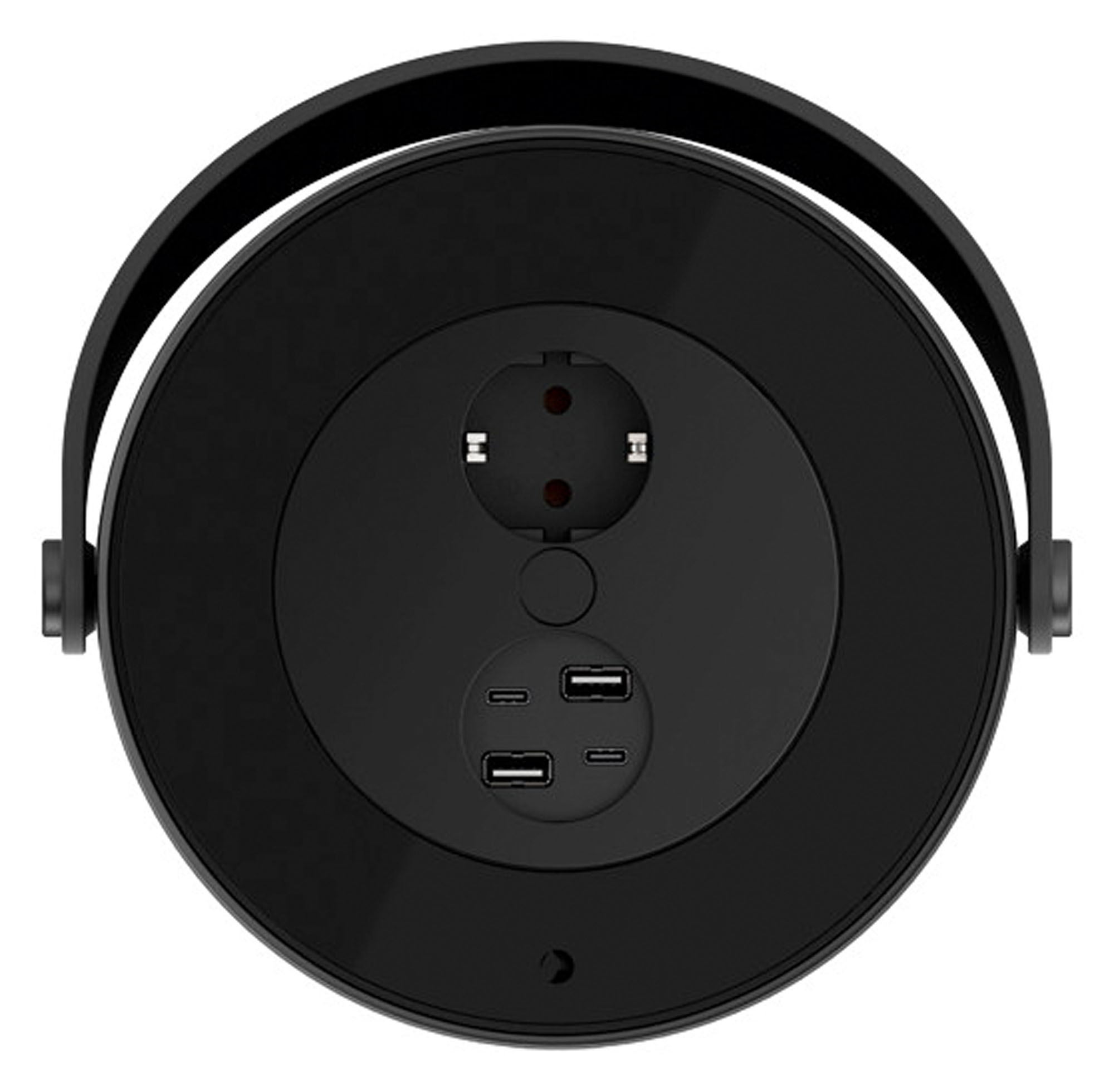 BACHMANN tragbare Steckdose MOV:E Power Bank mit USB-Anschlüssen, schwarz