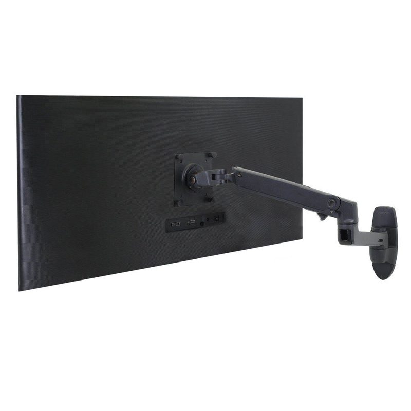 Ergotron LX Monitor Arm in Schwarz - Wandhalterung