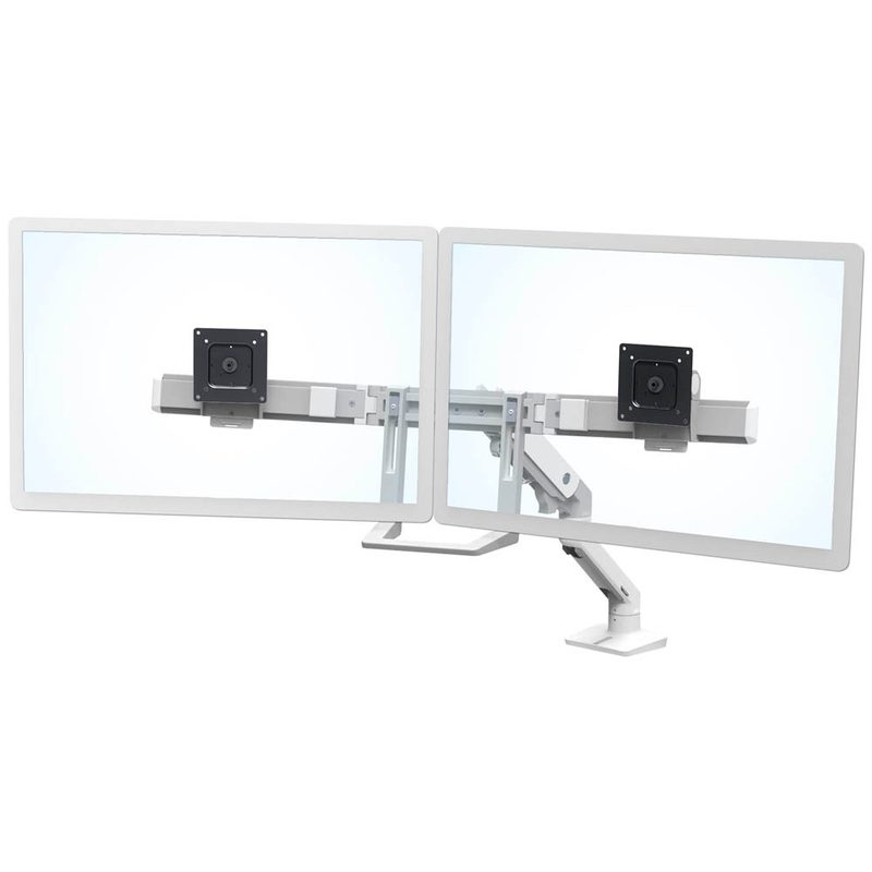 Ergotron HX Dual Monitor - Monitor Tischhalterung für 2 Monitore (bis 8 kg pro Monitor)