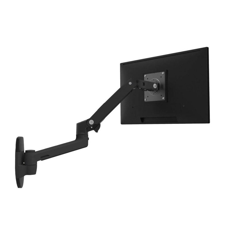 Ergotron LX Monitor Arm in Schwarz - Wandhalterung