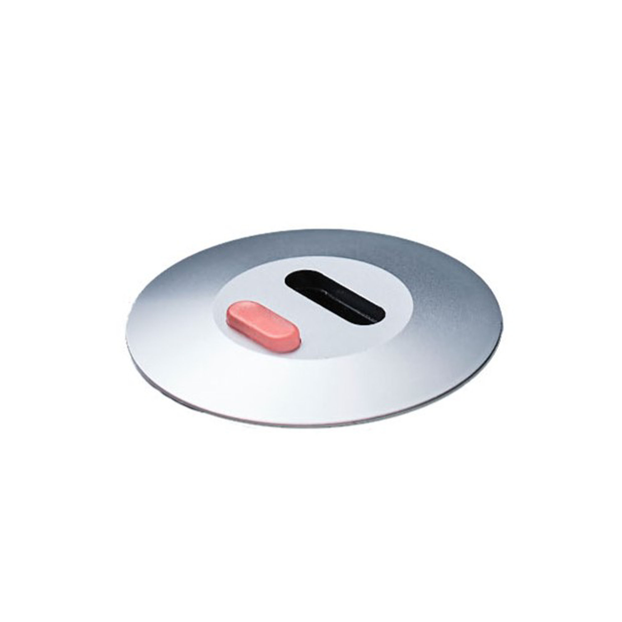 OCHNO Socket mit integriertem LED Taster - silber