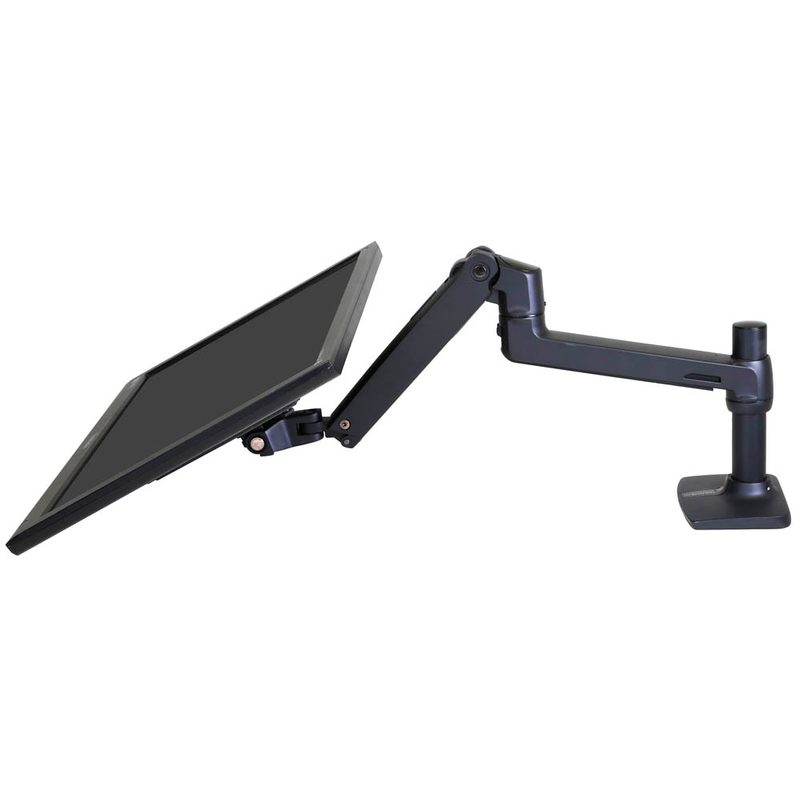 Ergotron LX Monitor Arm, Tischhalterung für 1 Monitor bis 11,3 kg - schwarz