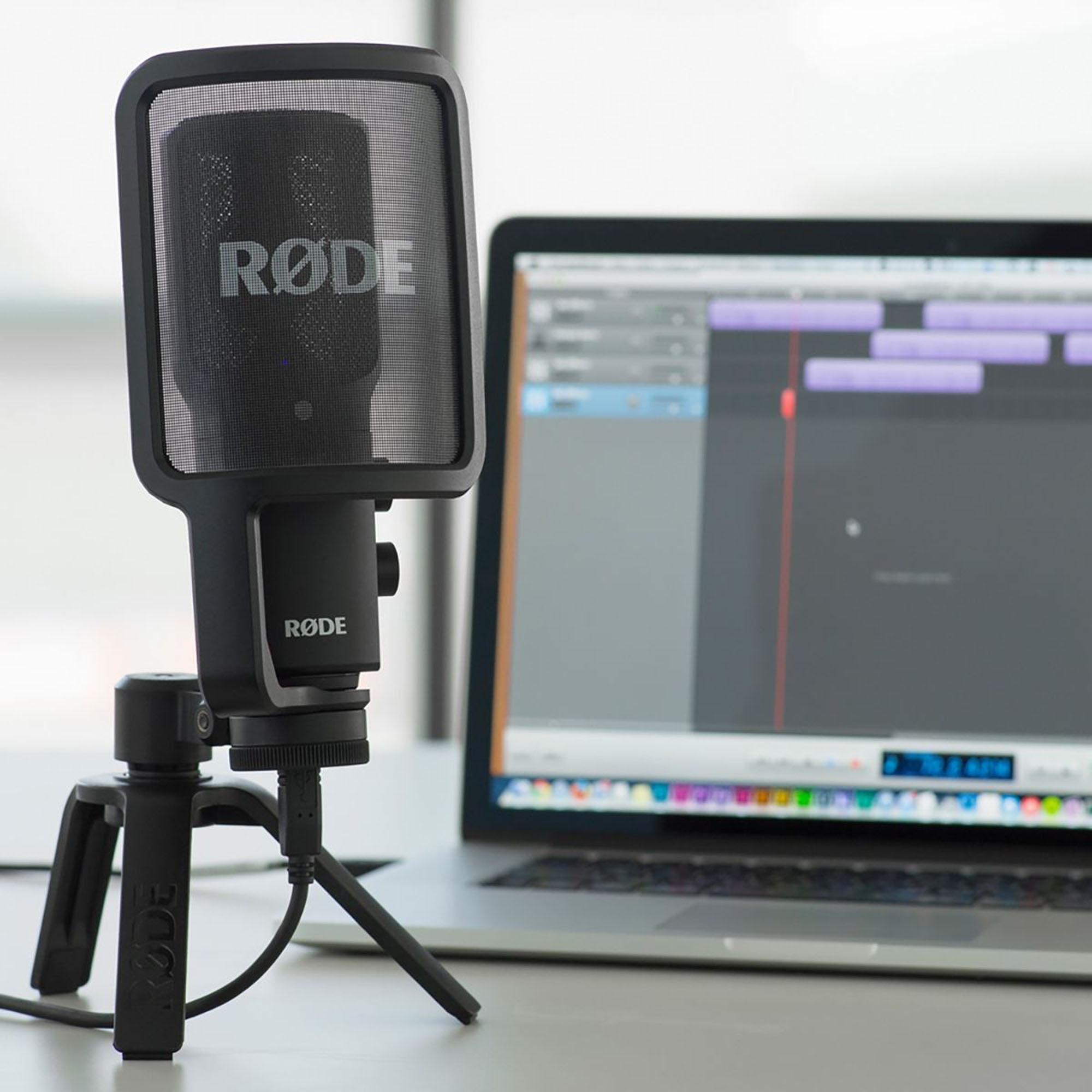 RØDE NT-USB Kondensatormikrofon für Videokonferenzen