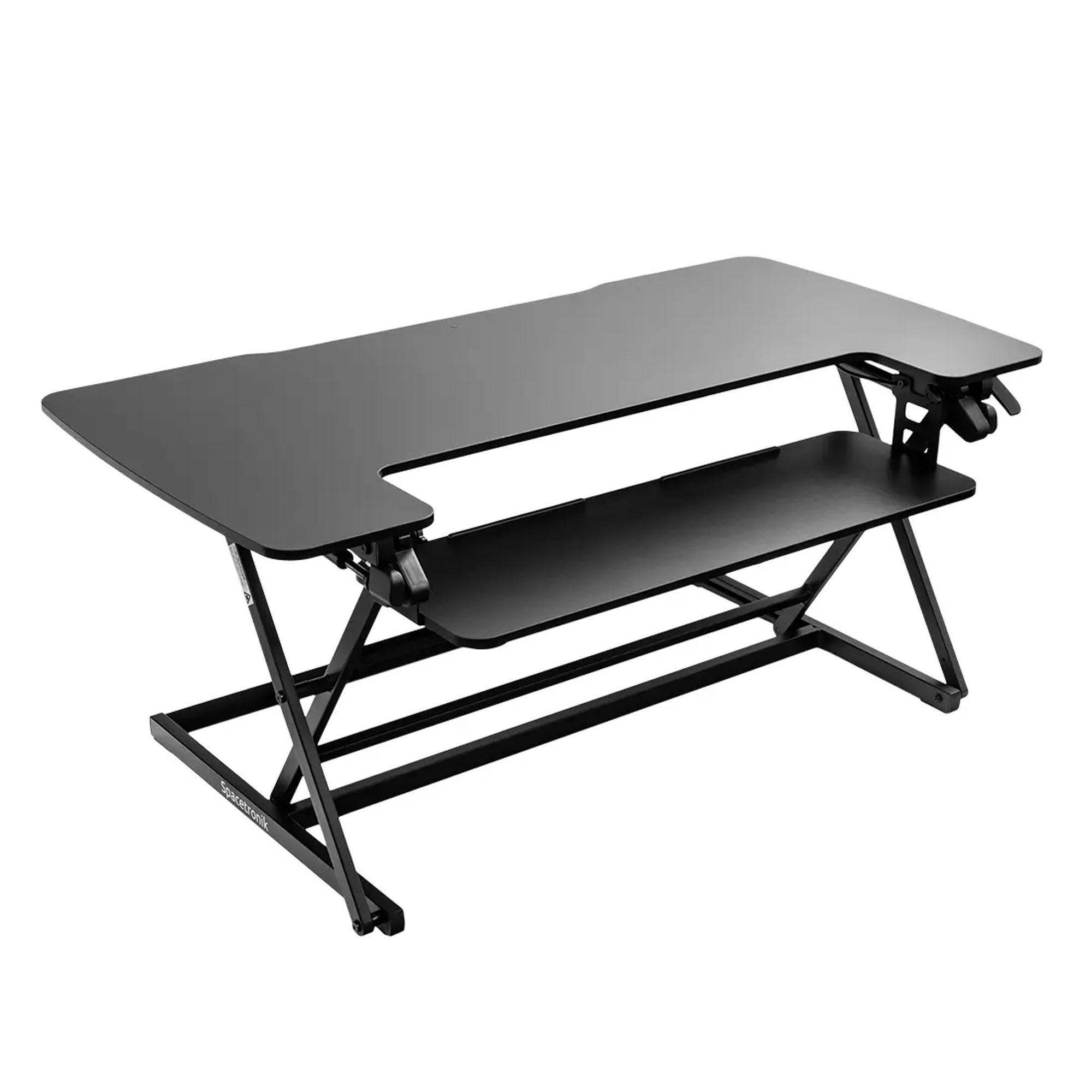 Spacetronik höhenverstellbarer Schreibtischaufsatz (1190 mm) bis 20 kg