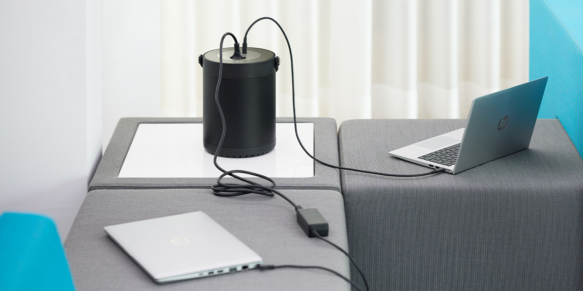 BACHMANN MOV:E Power Bank mit USB-Anschlüssen, schwarz