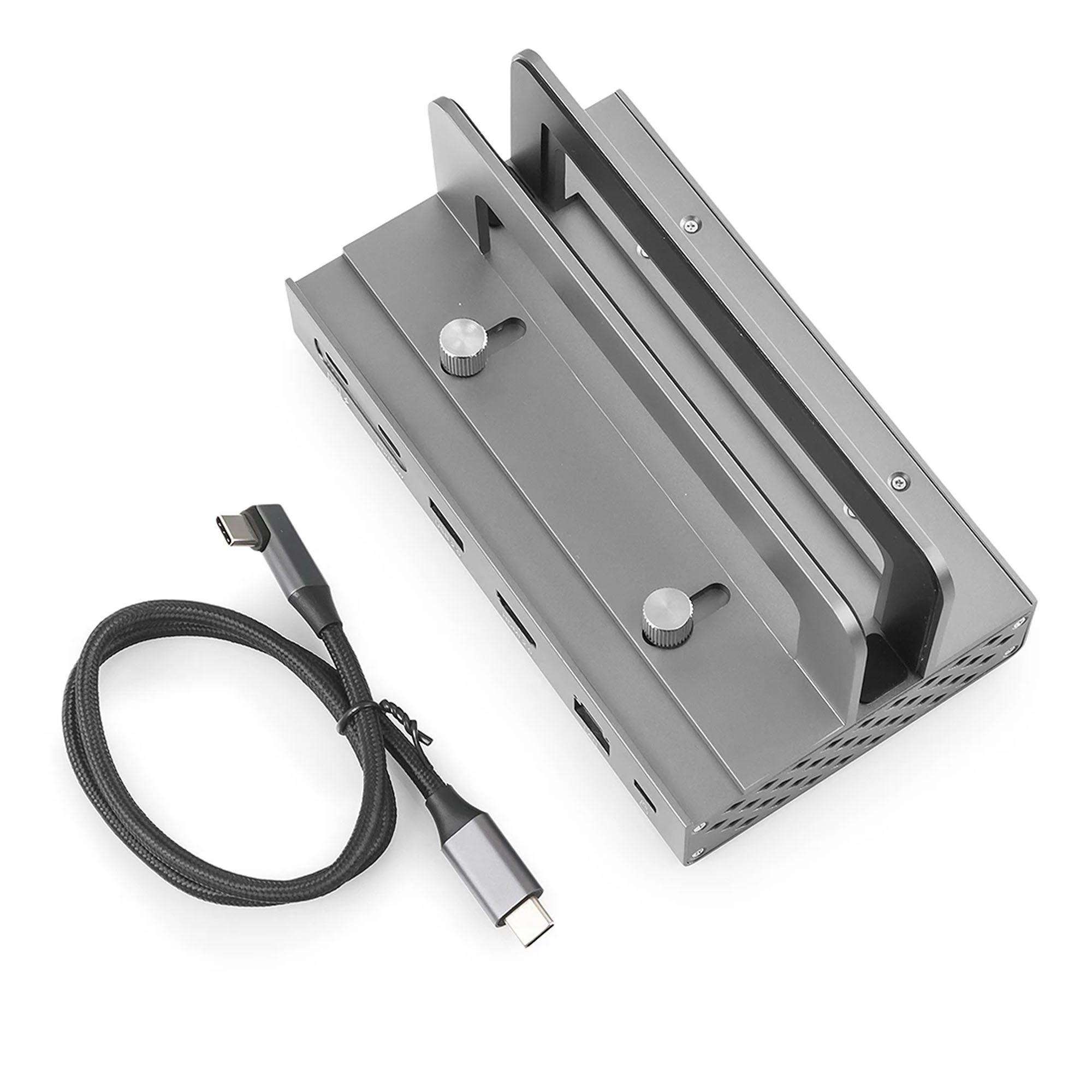 Spacetronik Laptop-Ständer mit Dockingstation