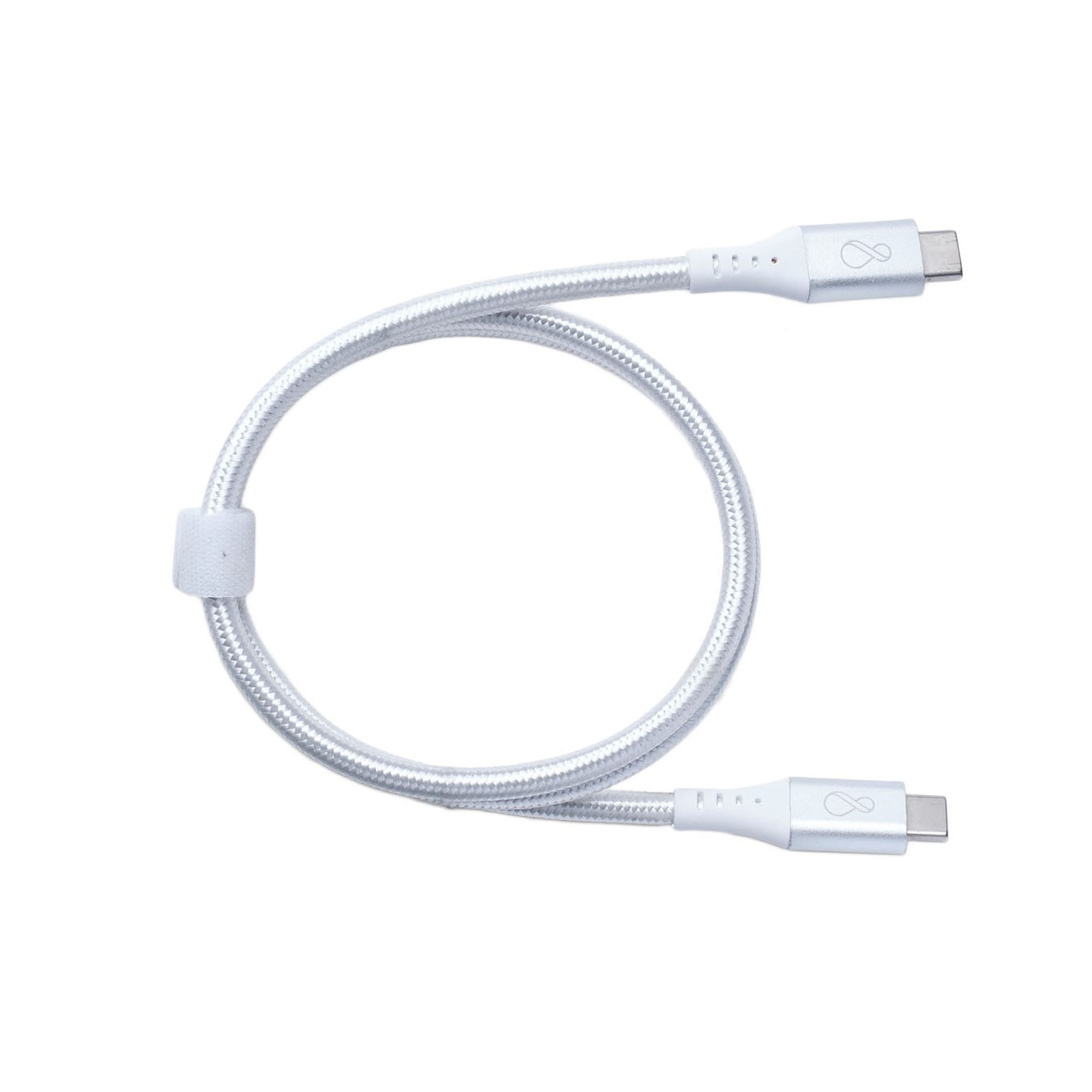 OCHNO USB-C Verbindungskabel 3.1 Gen 2 (gerade) - silber
