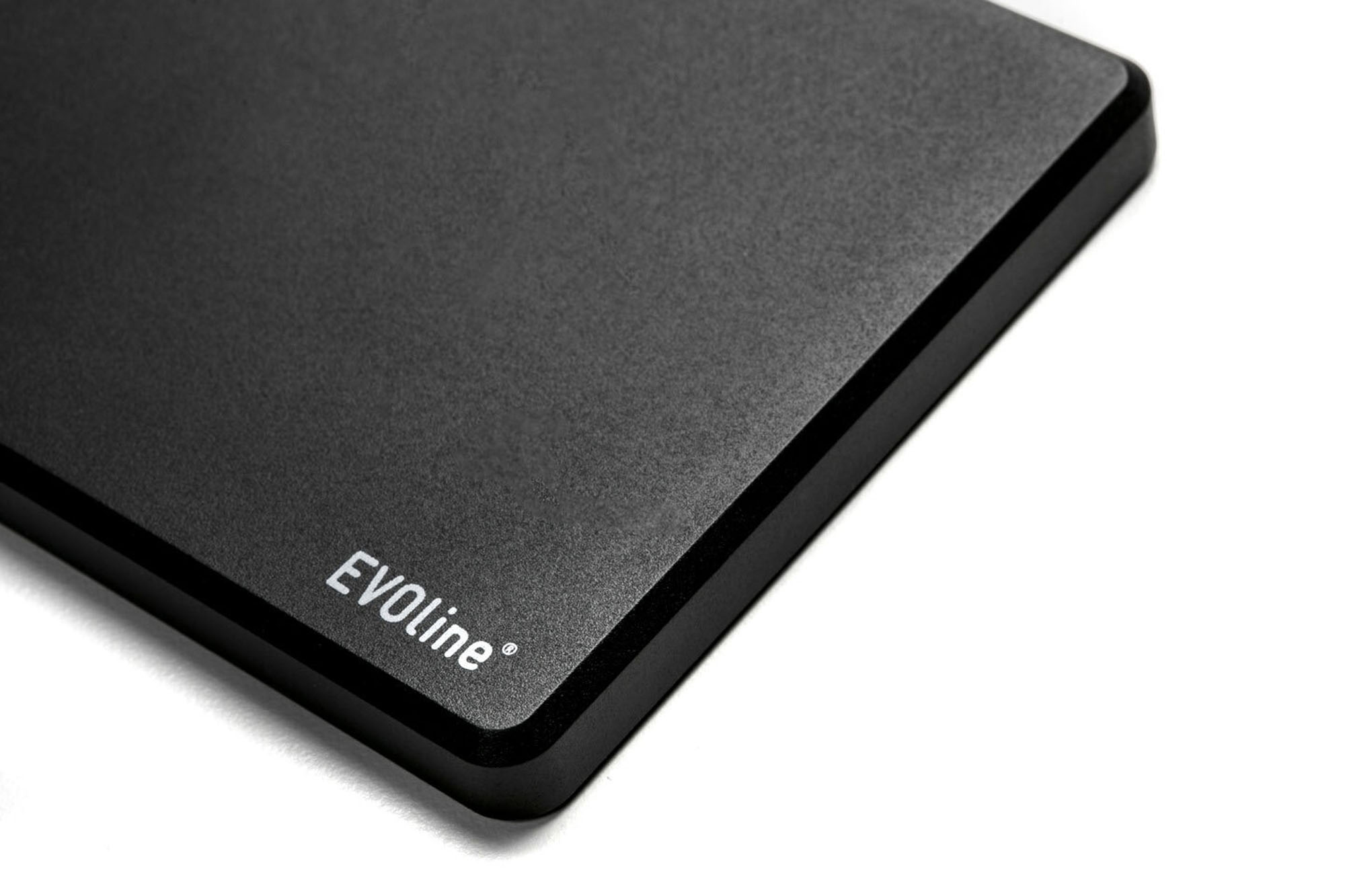 EVOline Square 80 - Steckdose mit USB Charger Typ C - schwarz