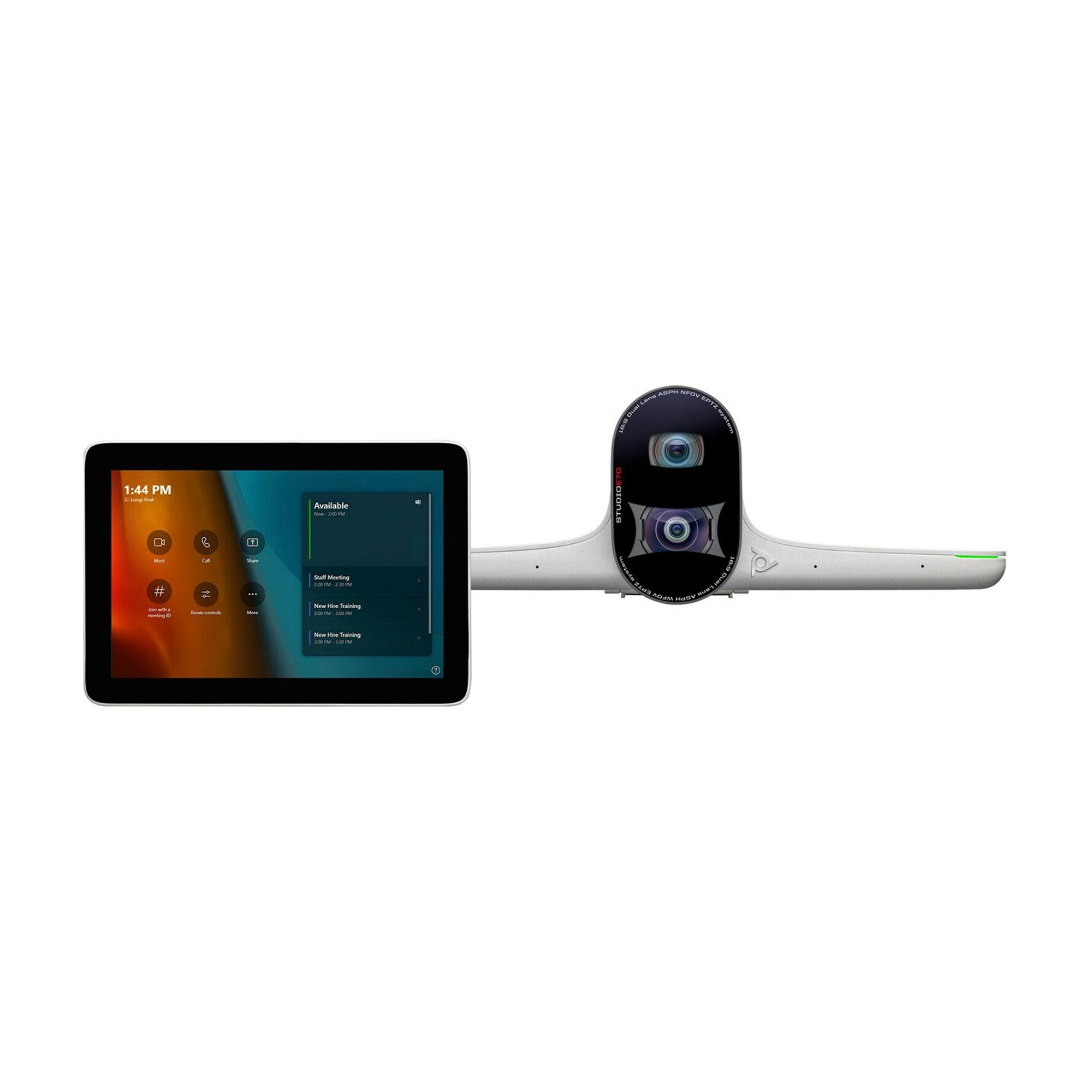 Poly Studio Large Room Kit for MS Teams | Studio E70 mit GC8 Touch Controller (ohne PC, Ochno kompatibel)