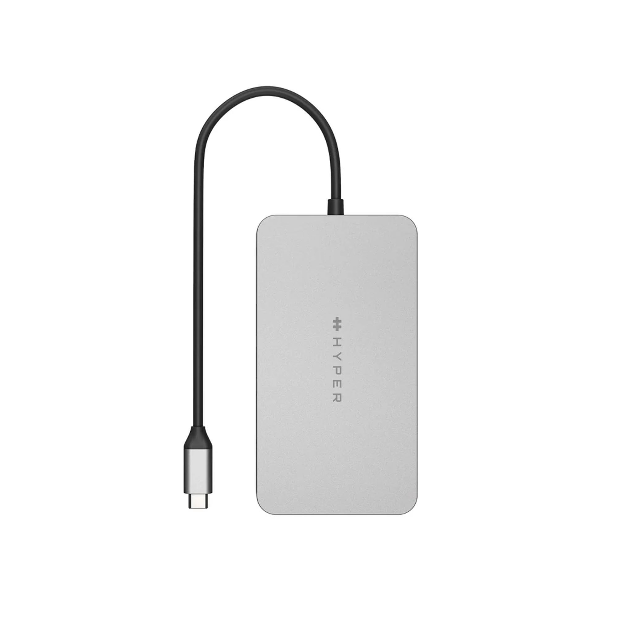 HYPER HyperDrive Dual 4K HDMI 10-in-1 Dockingstation für 1-2 Monitore | MacBooks, Chromebooks & Windows - Silber