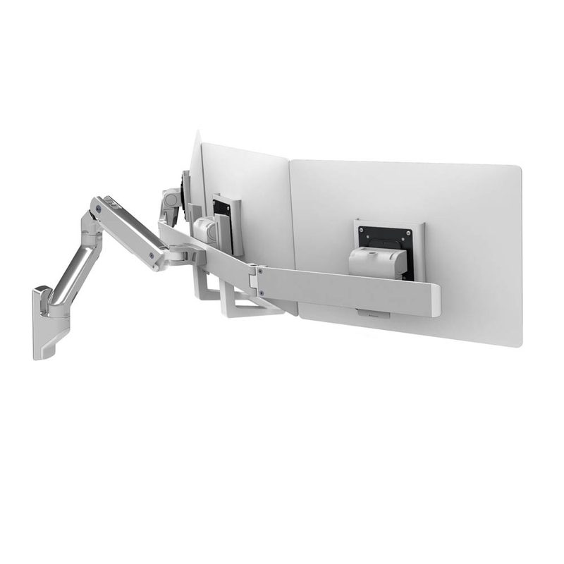 Ergotron Monitor-Halterung HX Triple-Monitor Bogen für 3 Monitore (passend zu HX-Monitorarm)