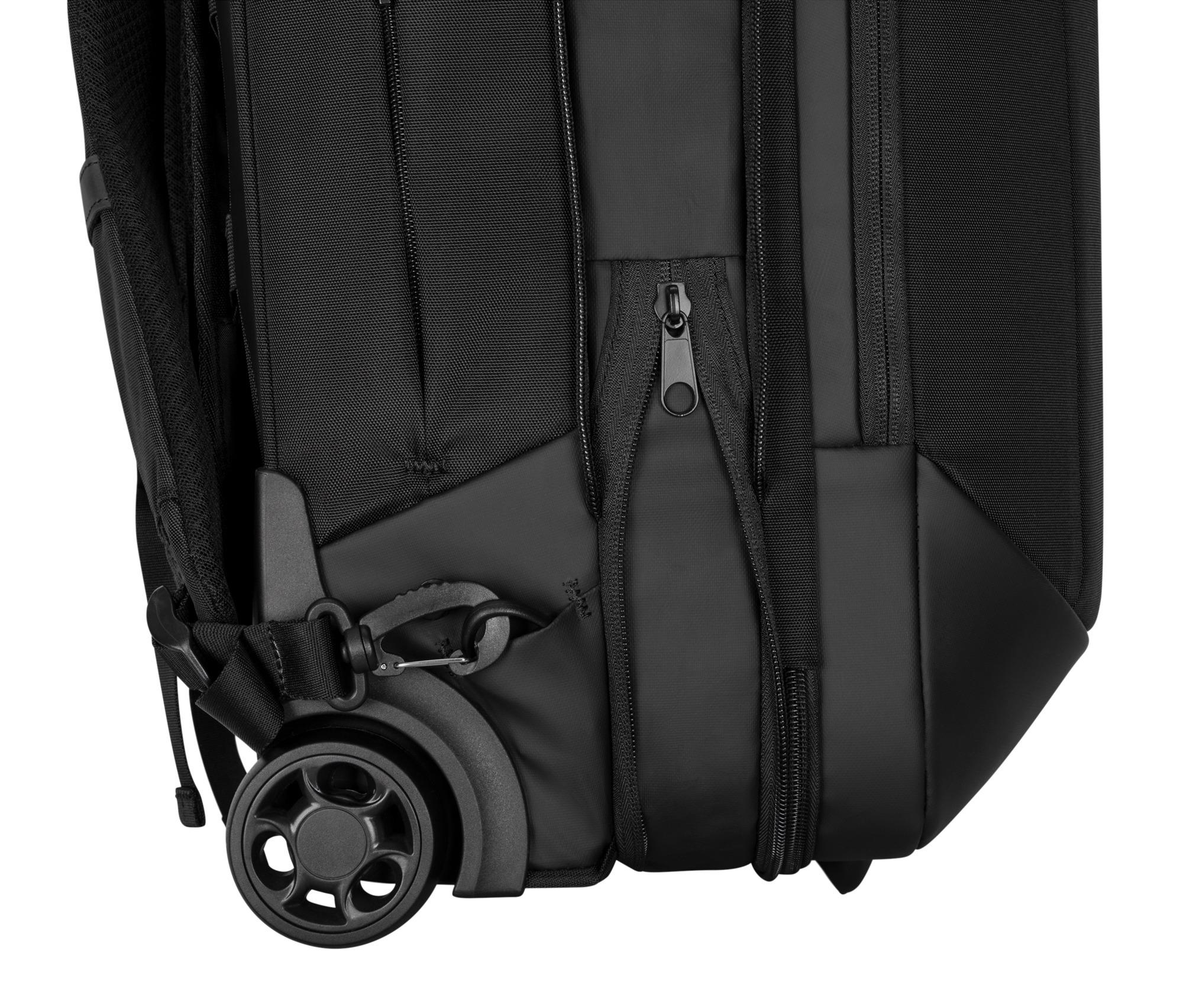TARGUS EcoSmart 2-in-1 Rollkoffer und Rucksack für Geschäftsreisen mit 15.6'' Laptopfach