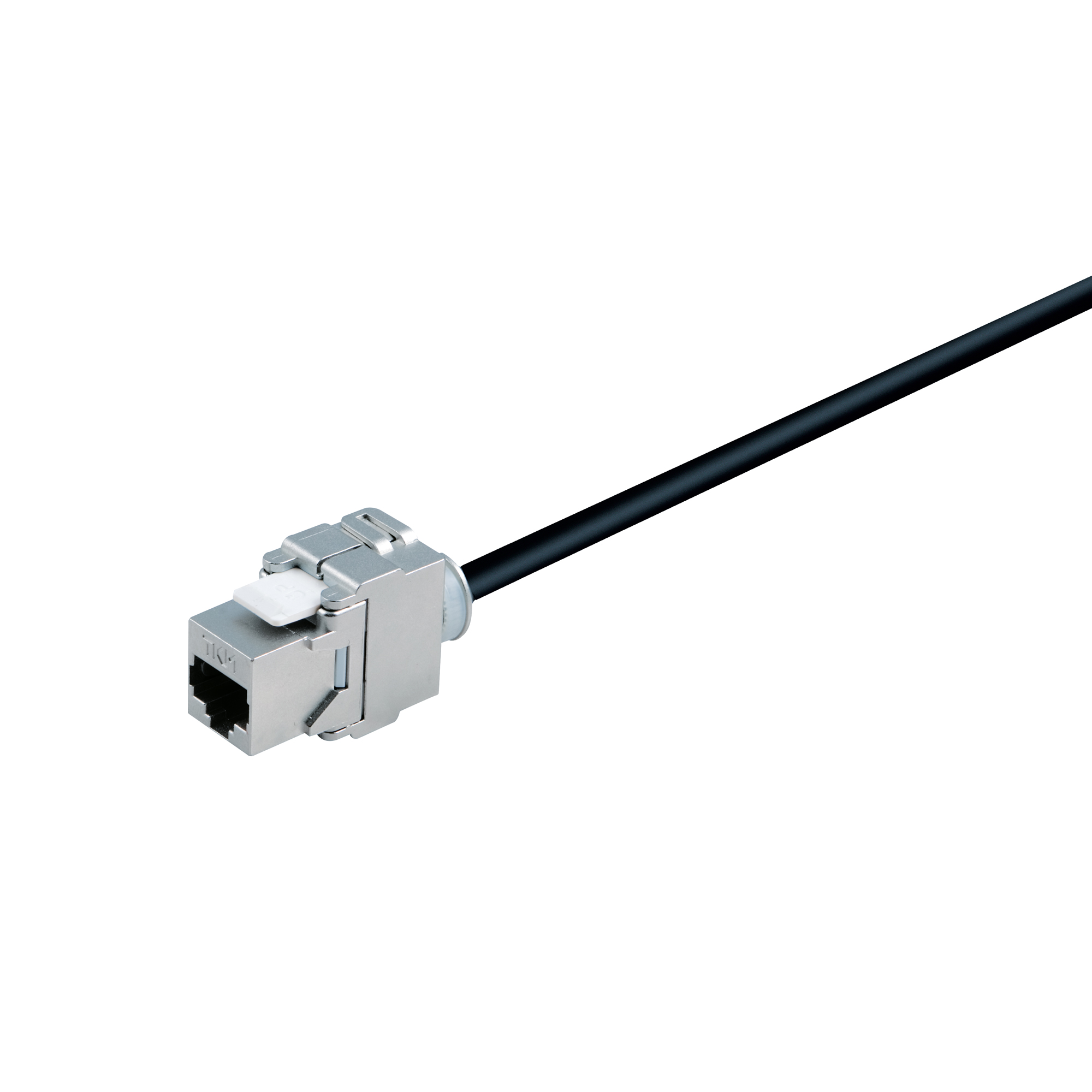 BACHMANN Keystone Modul CAT6a 10GB Patch-Leitung Stecker / Buchse 3,0m