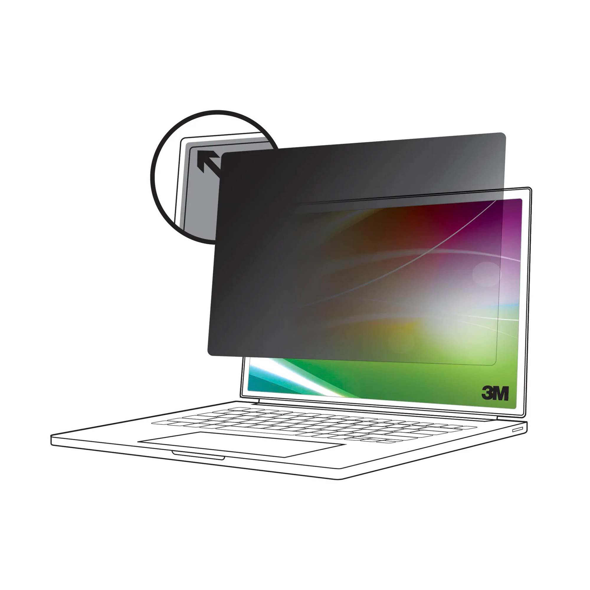 3M Blickschutzfilter für Apple MacBook Air