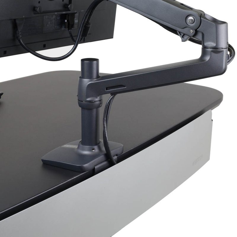 Ergotron LX Monitor Arm, Tischhalterung für 1 Monitor bis 11,3 kg - schwarz