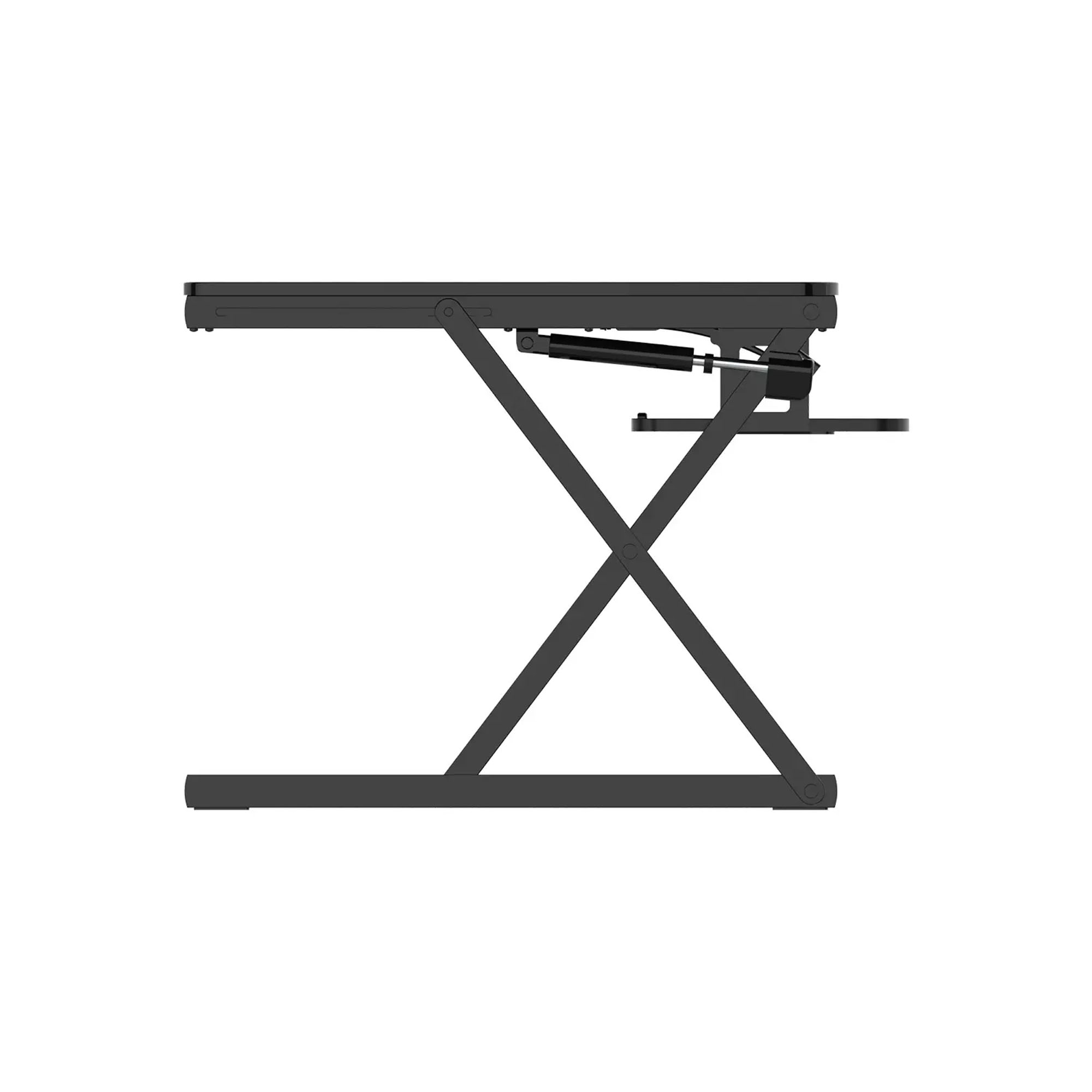 Spacetronik höhenverstellbarer Schreibtischaufsatz (1190 mm) bis 20 kg