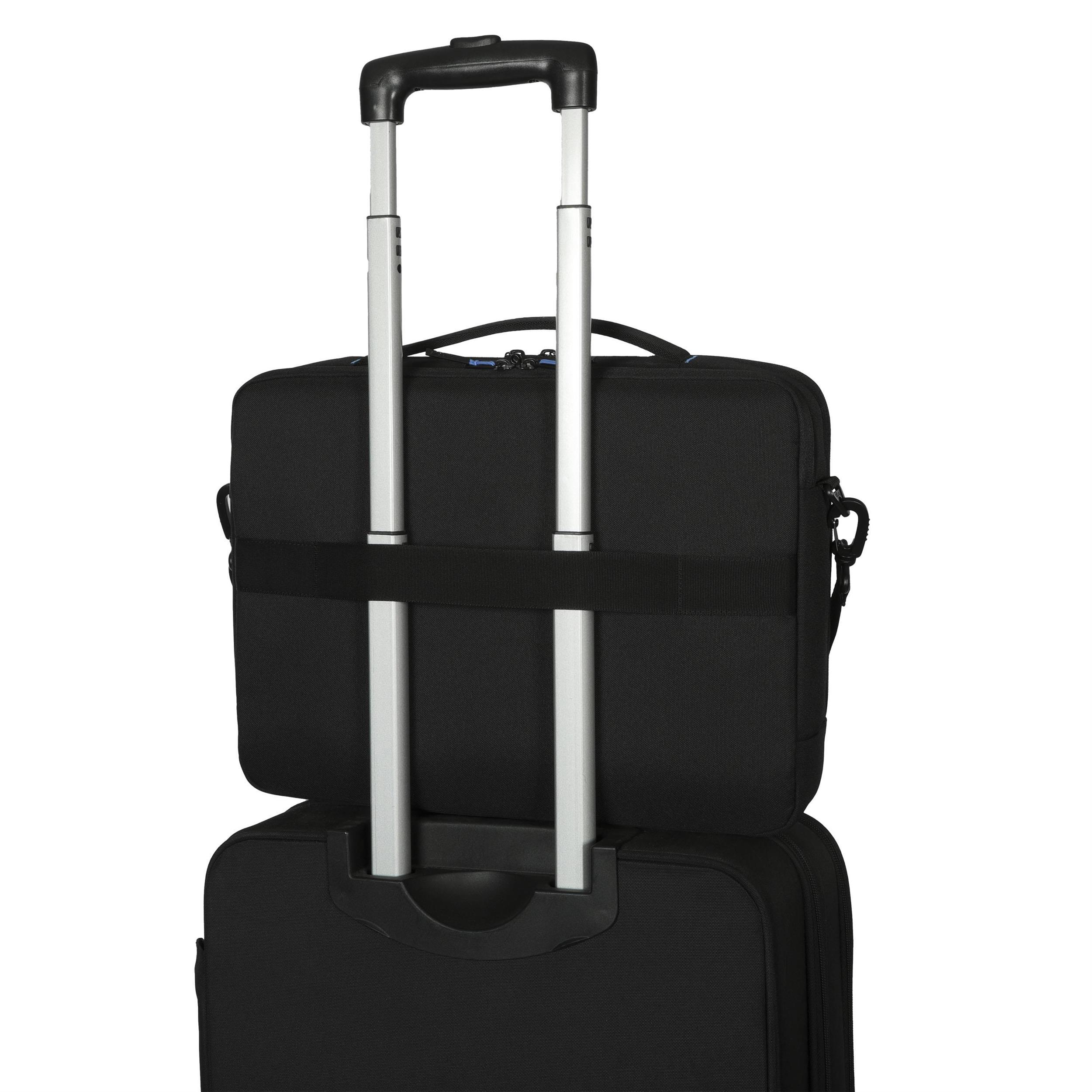 TARGUS Coastline EcoSmart Laptoptasche für 15-16'' Laptops Umhängetasche - Schwarz