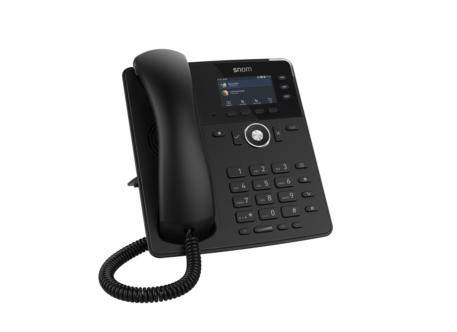 SNOM D717 - Tischtelefon Schwarz