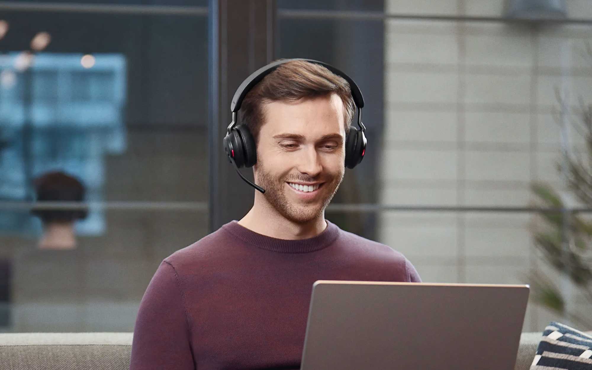 JABRA EVOLVE2 65 LINK380A Stereo Headset (Microsoft Teams Variante)