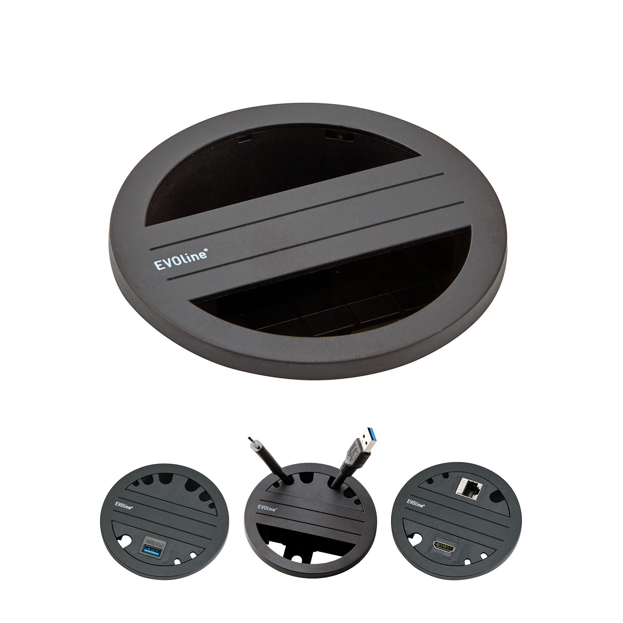 EVOline Circle 80 Access Einbaumodul (konfigurierbar)