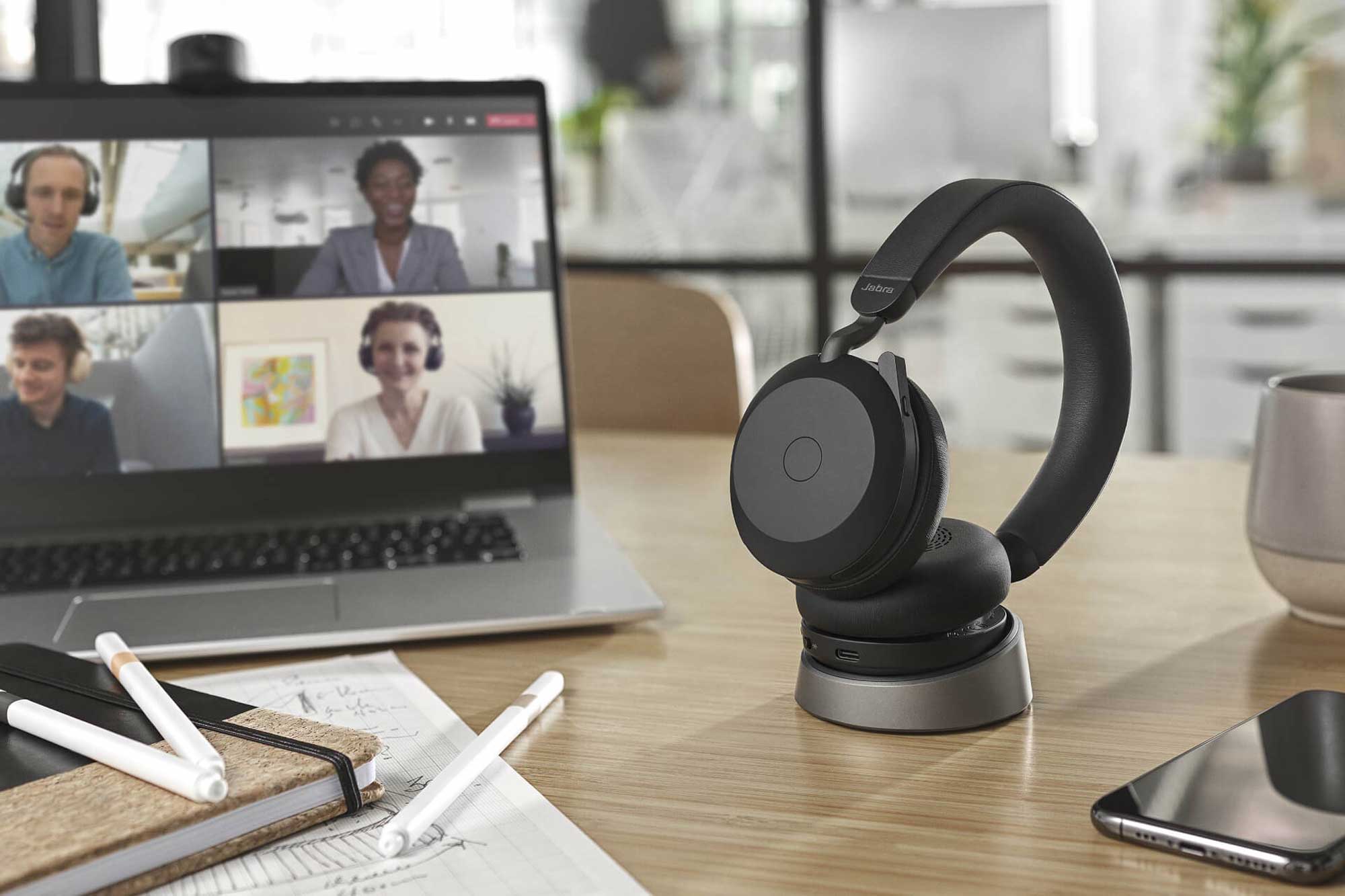 JABRA EVOLVE2 75 LINK380A Stereo Headset (Microsoft Teams Variante)