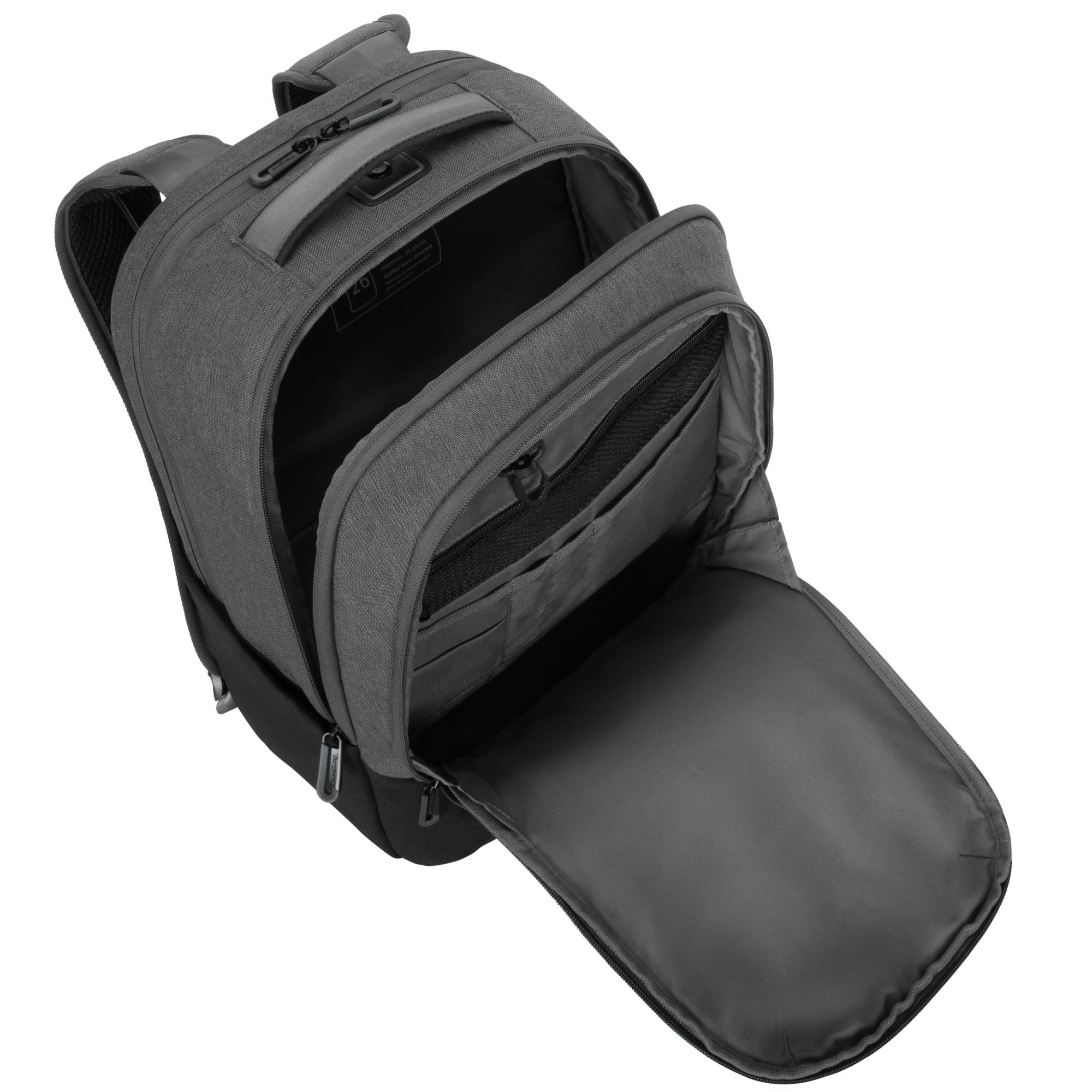 TARGUS Cypress Hero Rucksack für 15,6" Laptops mit Find My® Locator - Grau
