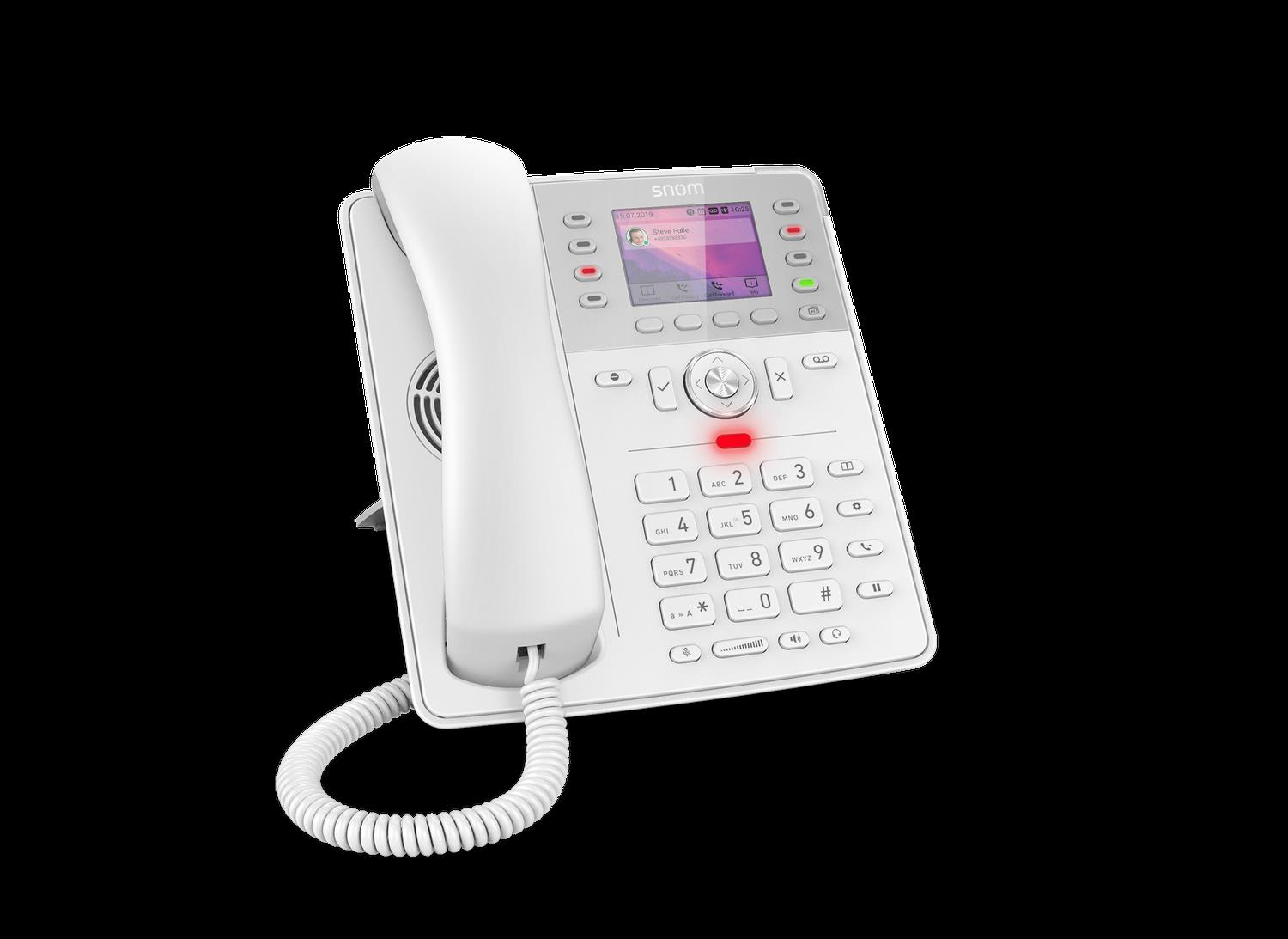 SNOM D735 - Tischtelefon Weiß