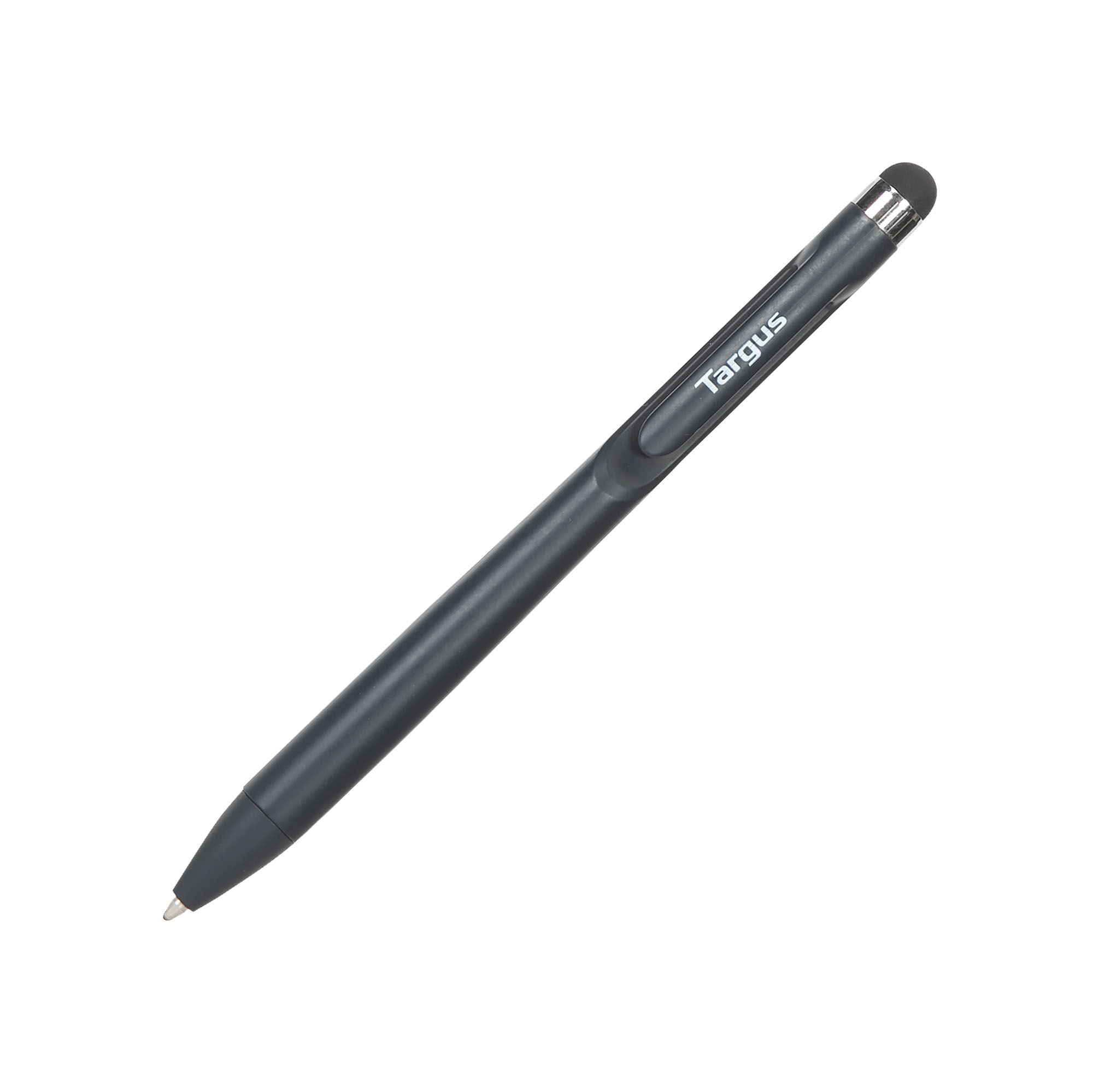 TARGUS Antimikrobieller 2-in-1 Stylus & Stift für Smartphones und Touchscreens - Schwarz