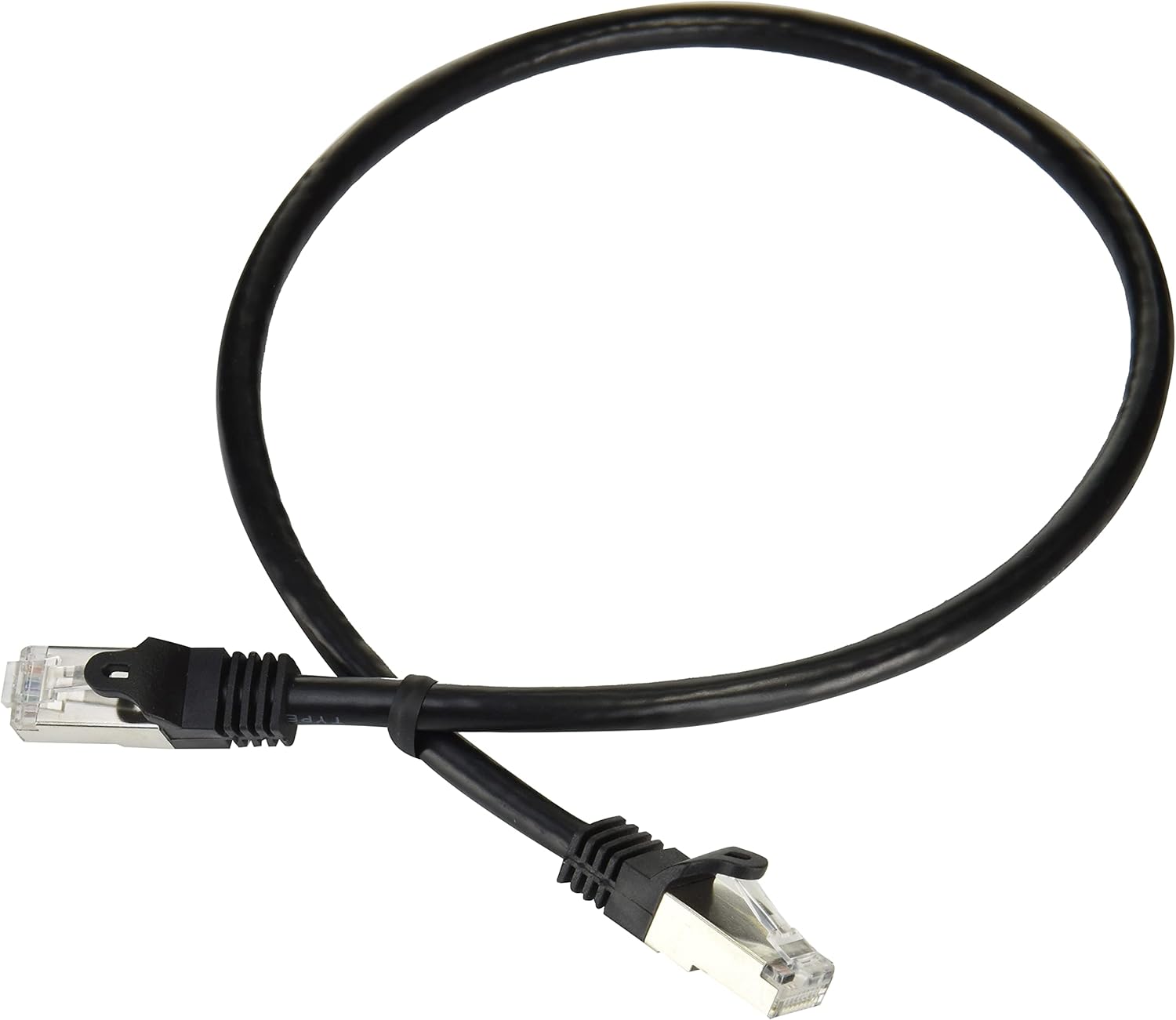 Netzwerkkabel 0,5m CAT6-Kabel - schwarzes CAT6-Patchkabel - RJ45 LAN Kabel