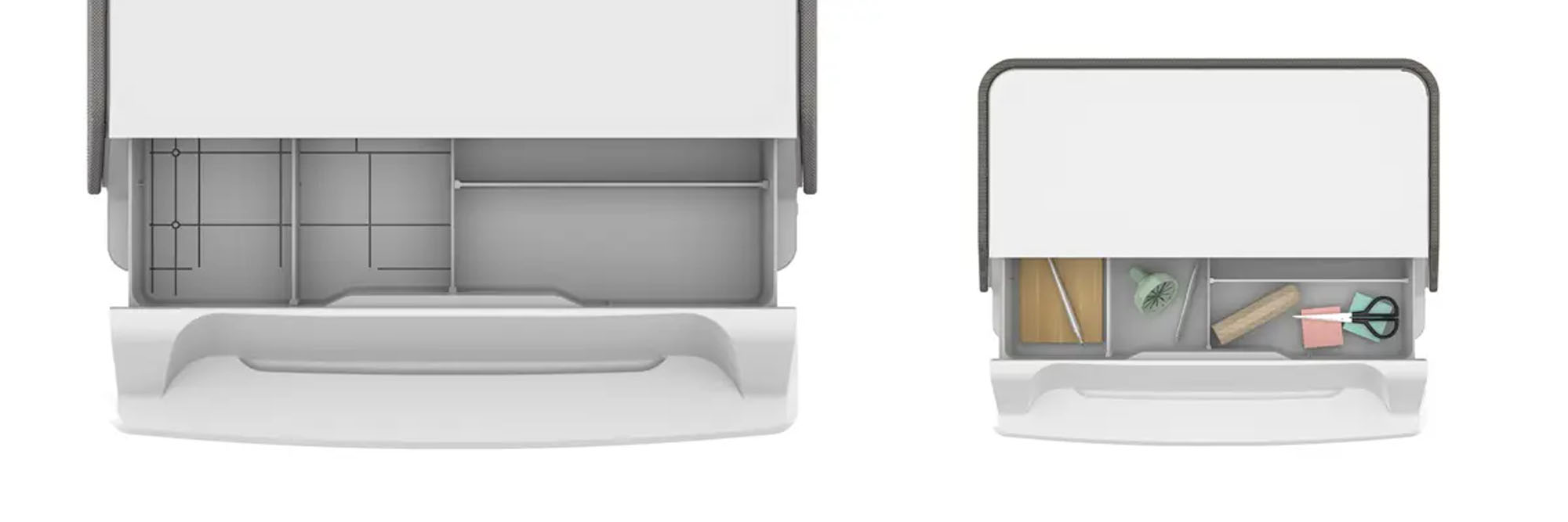 Spacetronik Monitorständer mit Schublade