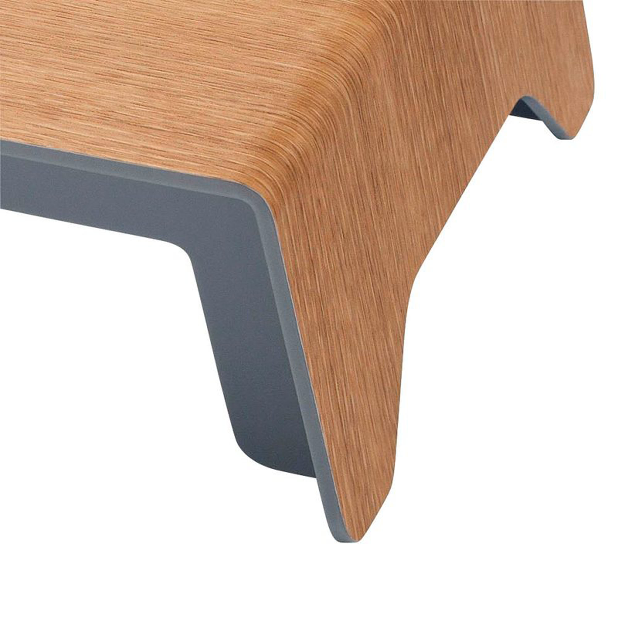 SIGEL Monitorständer Smartstyle silber/holzfarben