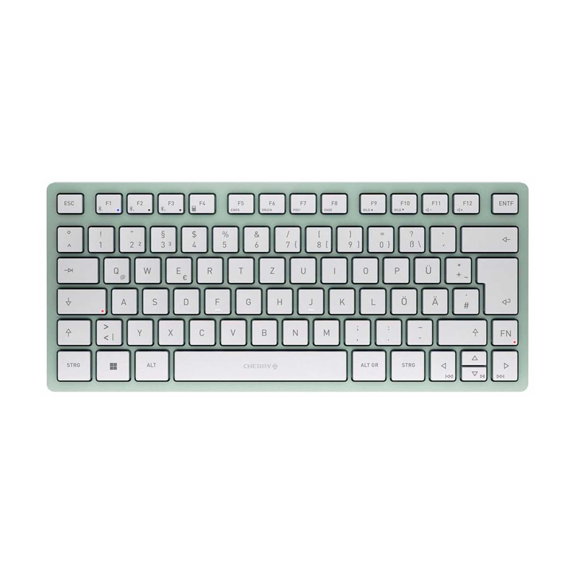 CHERRY KW 7100 MINI BT Tastatur kabellos Grün