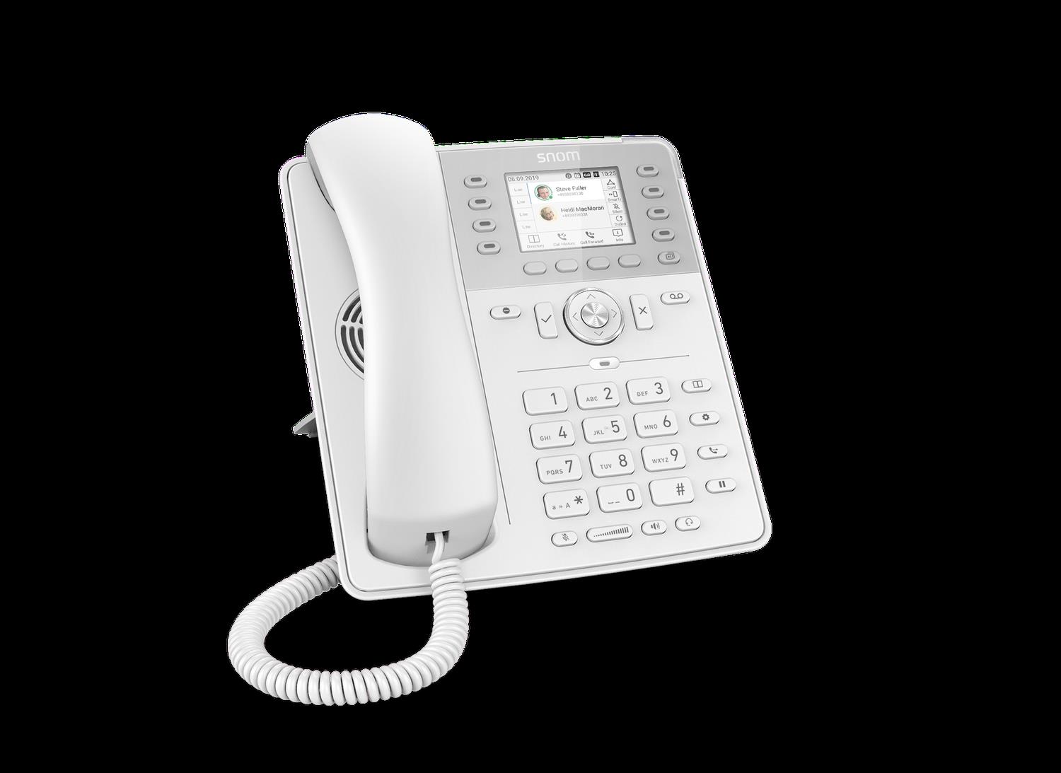 SNOM D735 - Tischtelefon Weiß