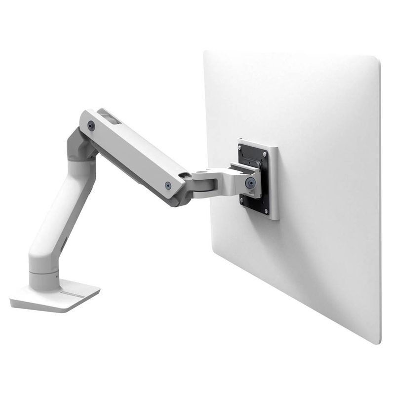 Ergotron HX Monitorarm für 1 Monitor (9,1 - 19,1 kg) - Tischhalterung weiß