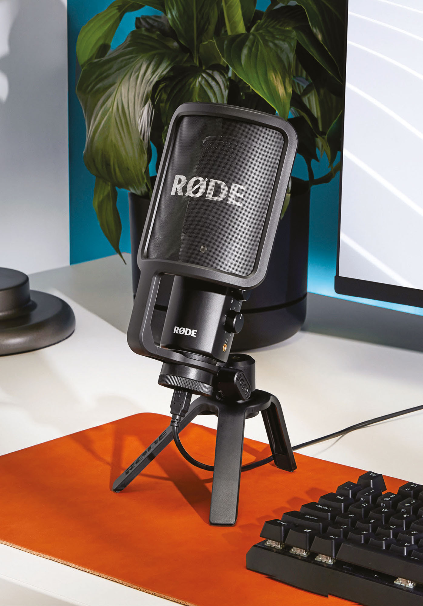 RØDE NT-USB Kondensatormikrofon für Videokonferenzen