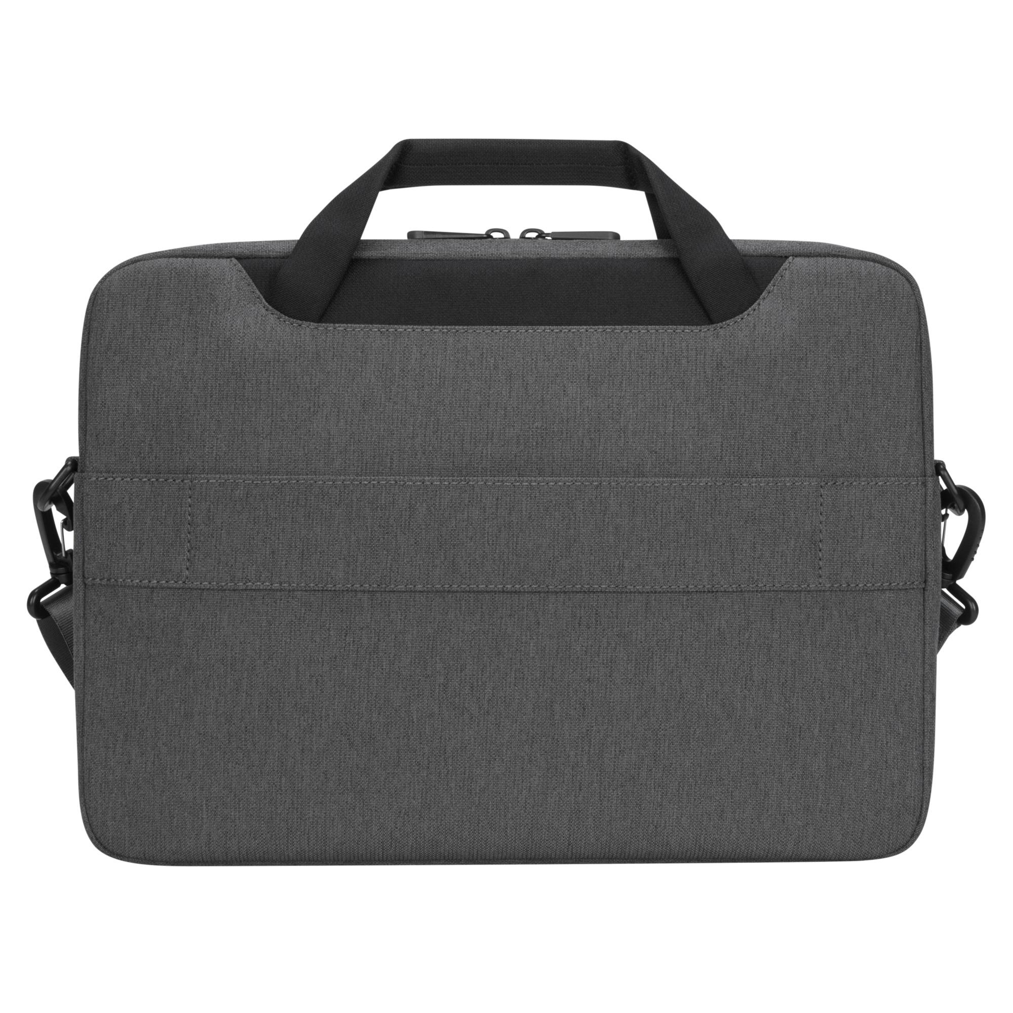 TARGUS Cypress EcoSmart Laptop-Umhängetasche für 15,6" Laptops - Grau
