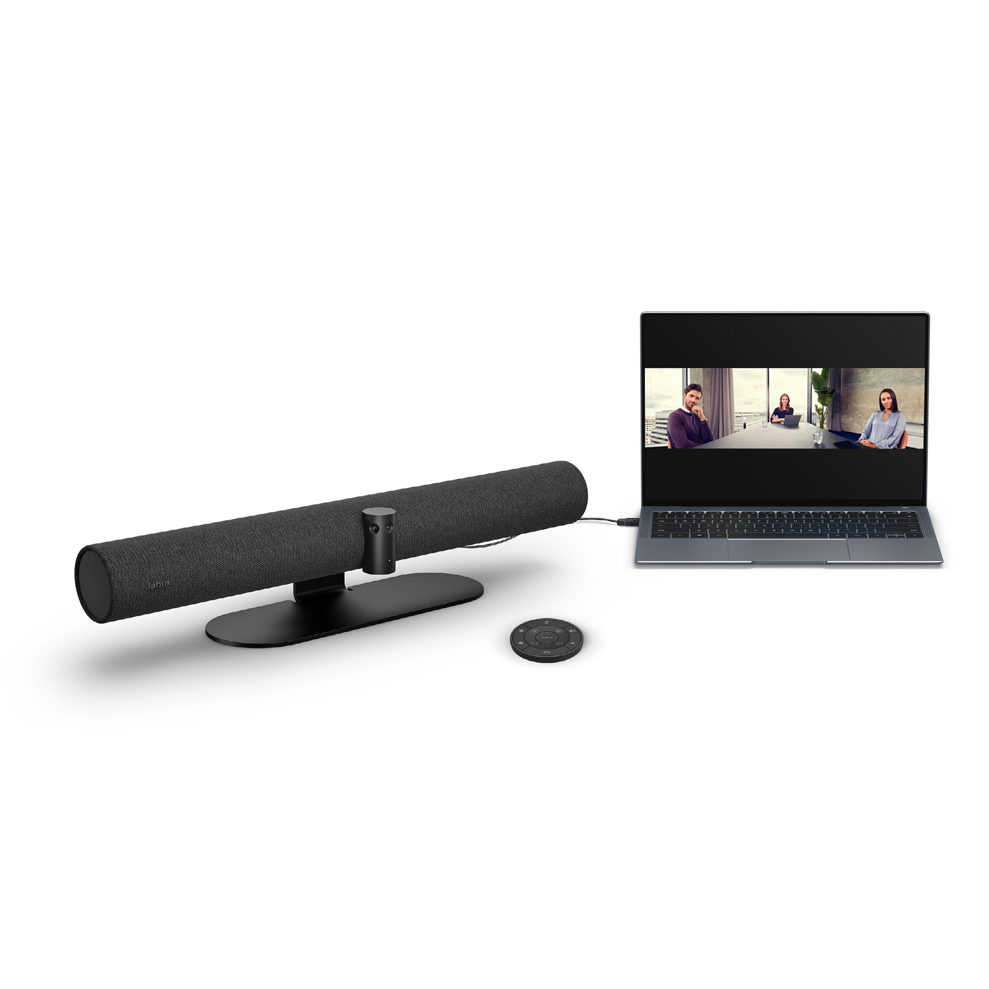 JABRA PANACAST 50 mit 180° Panoramik-4K für 5-10 Sitzplätze grau