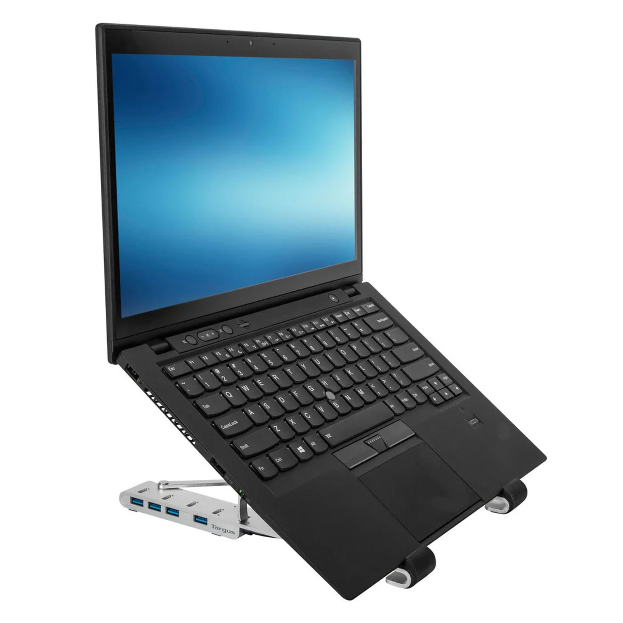 TARGUS Tragbarer Laptop-Ständer mit integriertem USB-A Hub