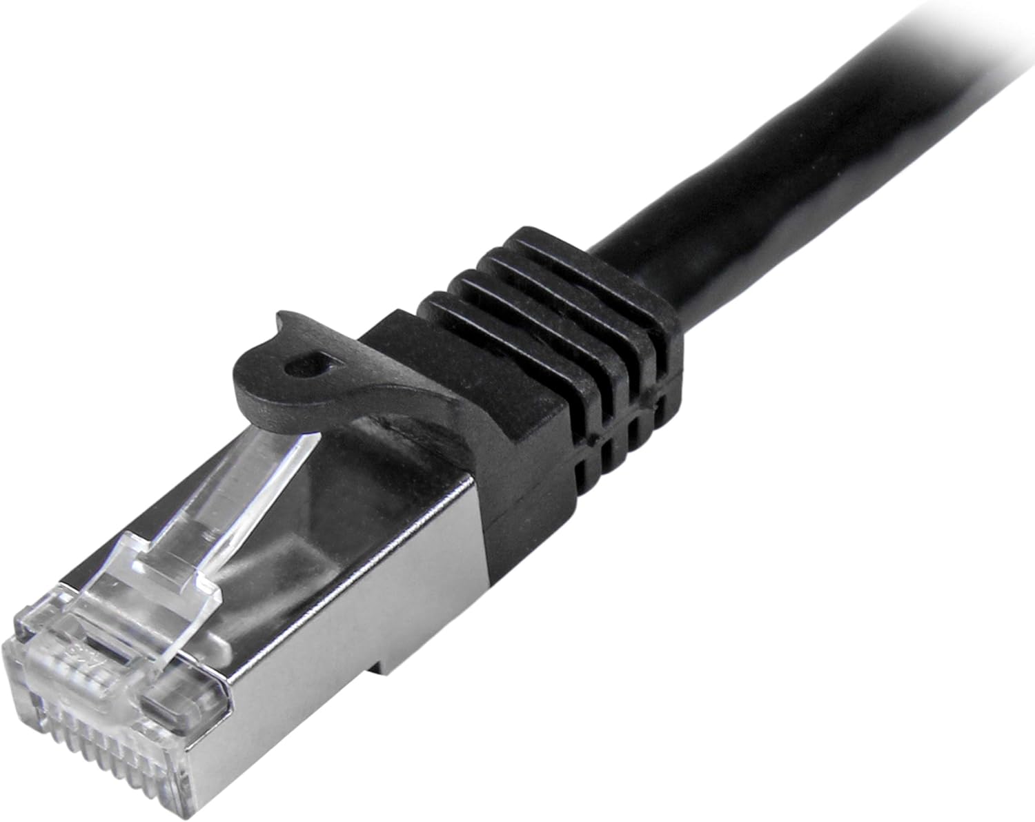 Netzwerkkabel 2m CAT6-Kabel - schwarzes CAT6-Patchkabel - RJ45 LAN Kabel