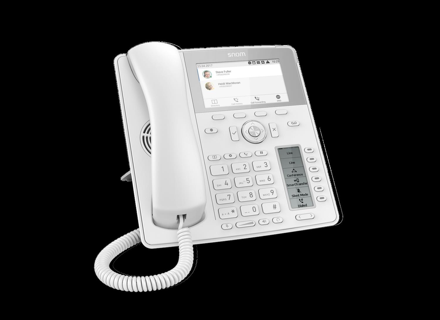 SNOM D785 - Tischtelefon Weiß