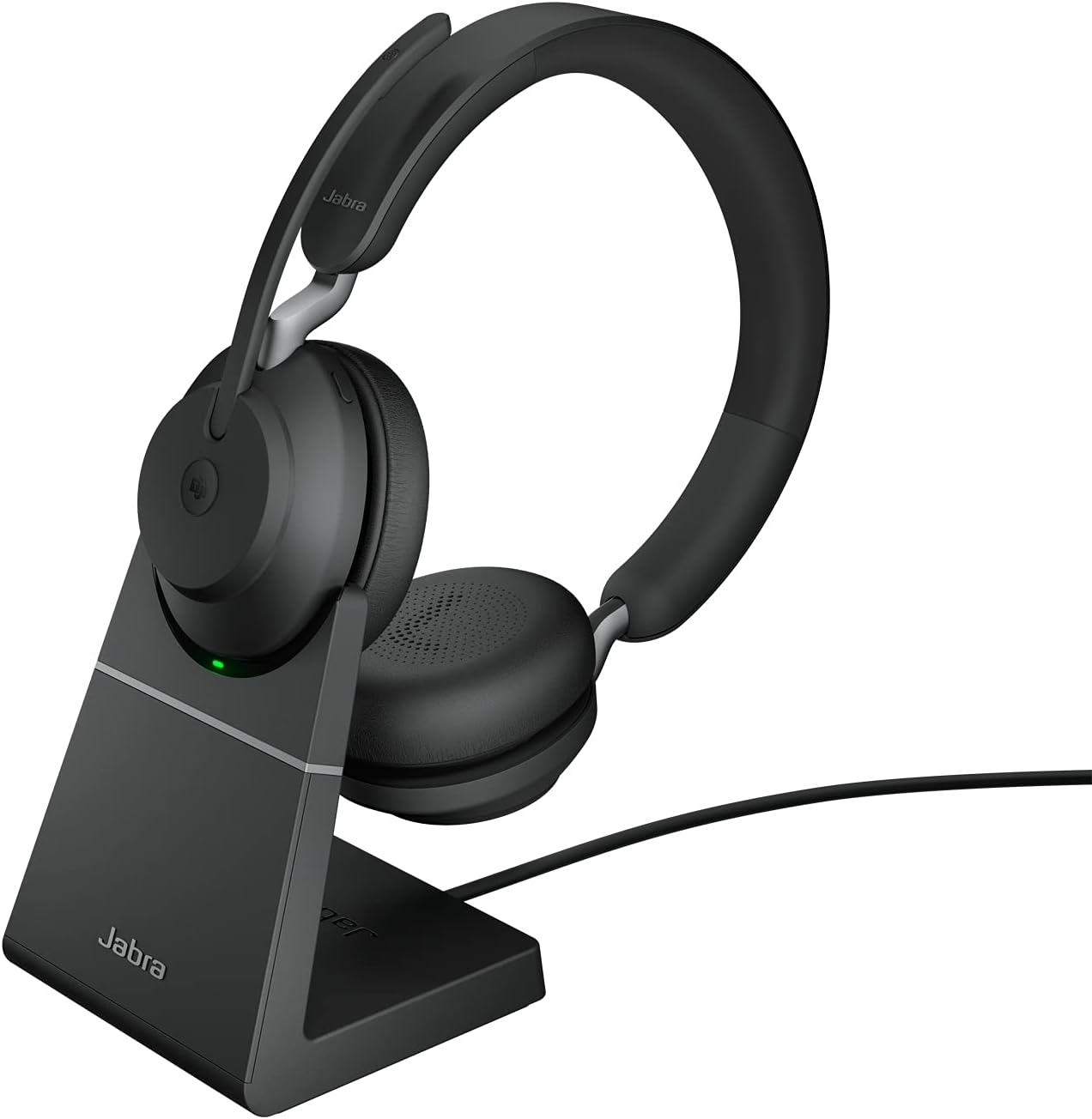 JABRA EVOLVE2 65 LINK380A Stereo Headset mit Ladestation (Microsoft Teams Variante)