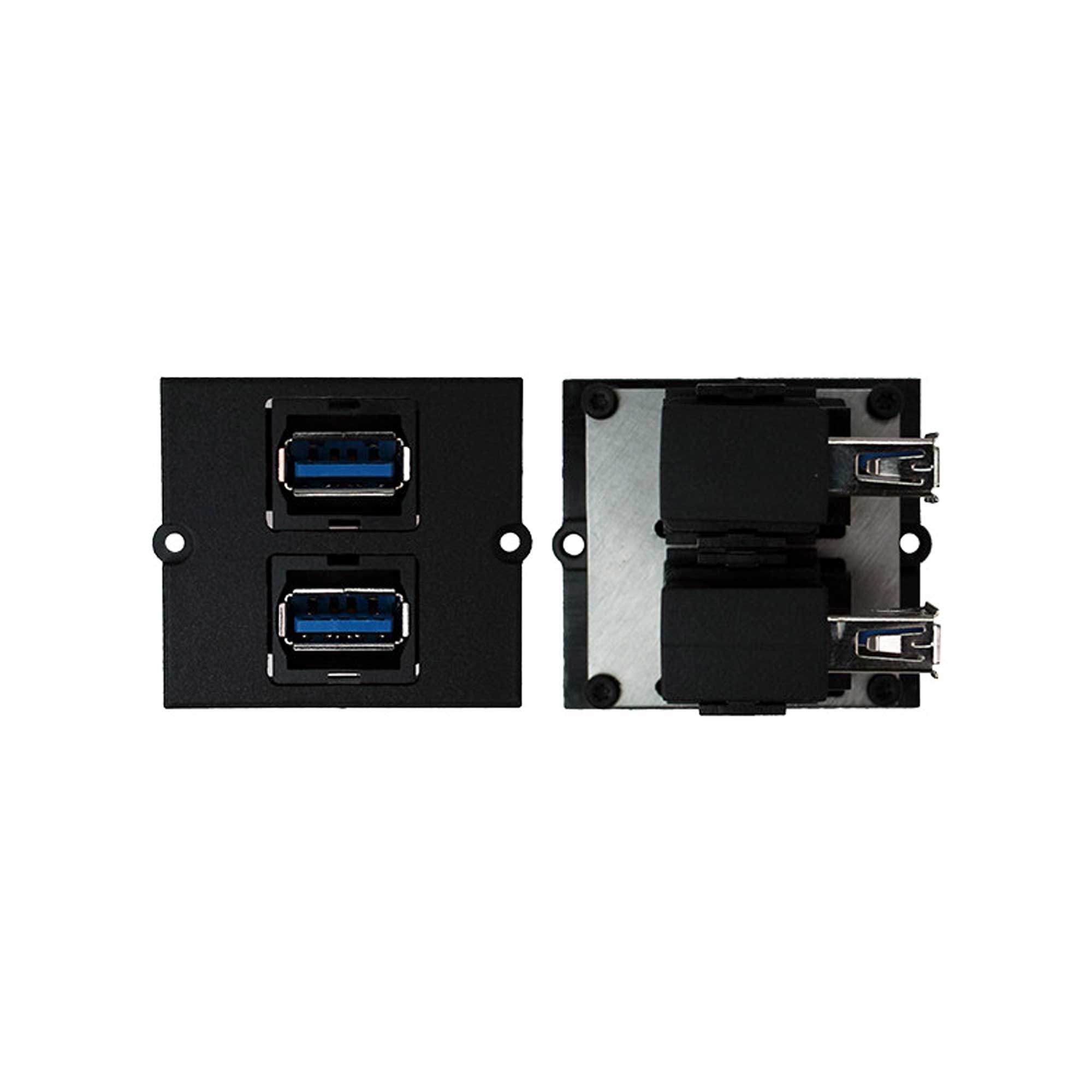 90° Custom Modul 2 x USB 3.0 A
