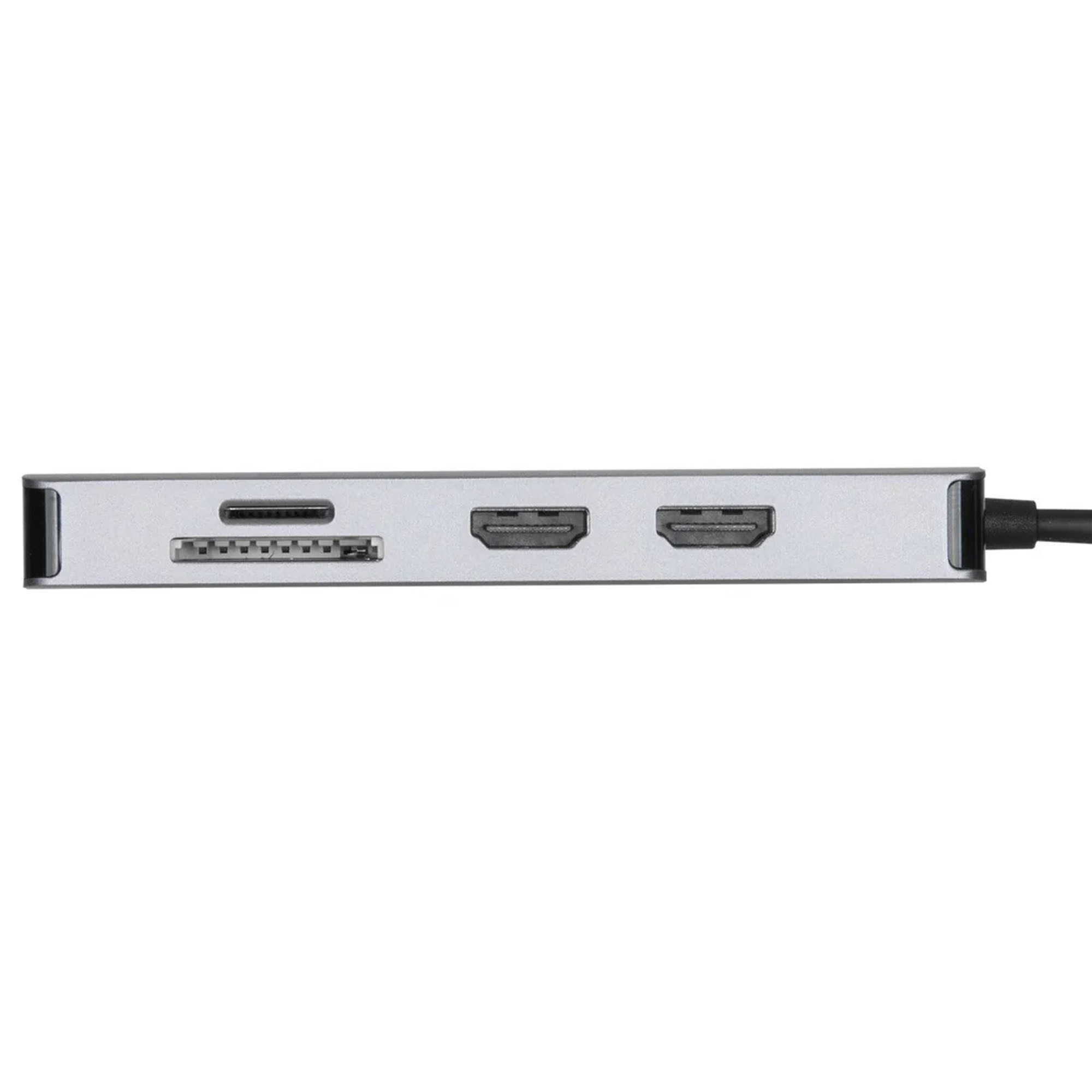 TARGUS USB-C Dual HDMI 4K-Dockingstation für 1-2 Monitore und 100 W PD Pass-Through-Laden