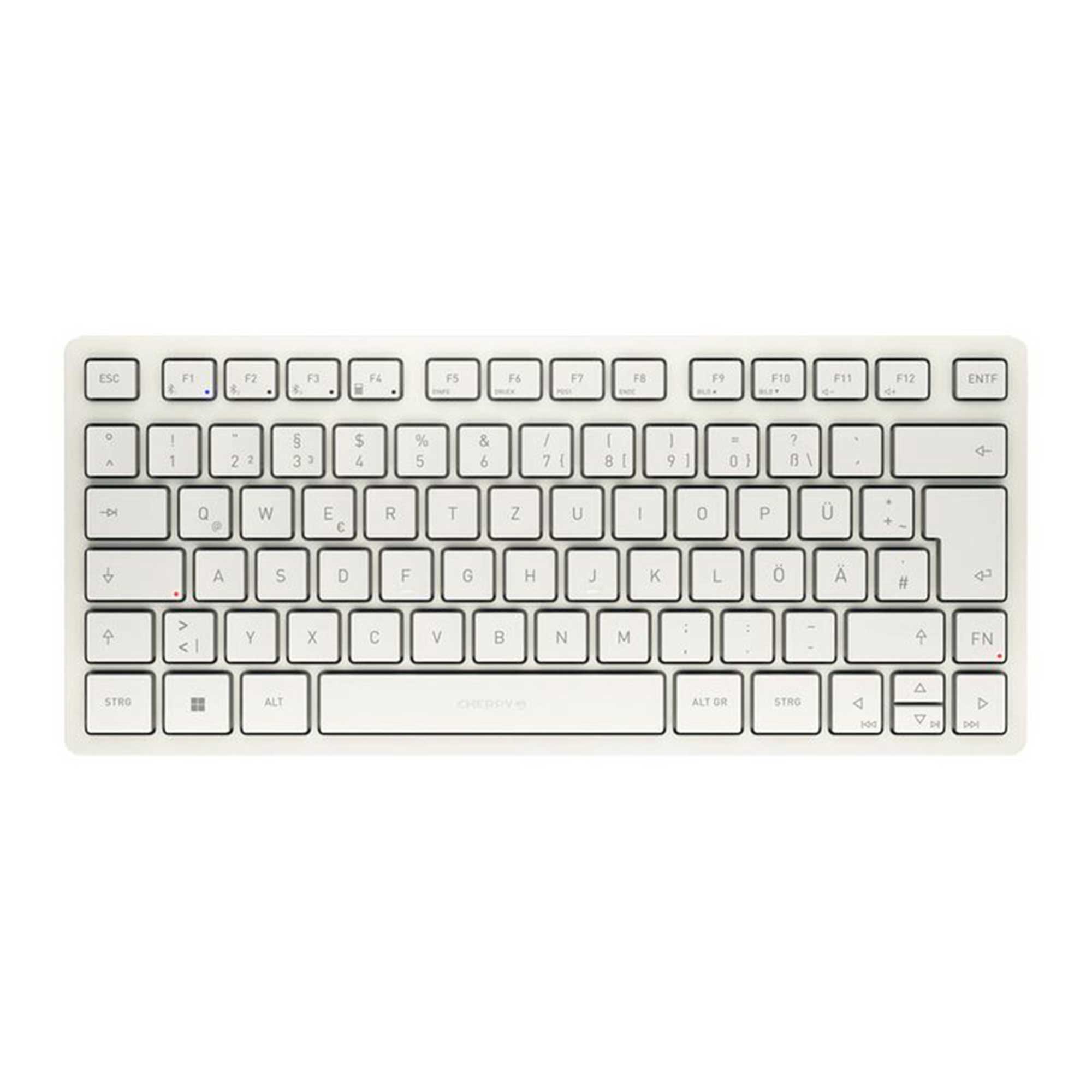 CHERRY KW 7100 MINI BT FOR MAC Tastatur kabellos (Weiß)