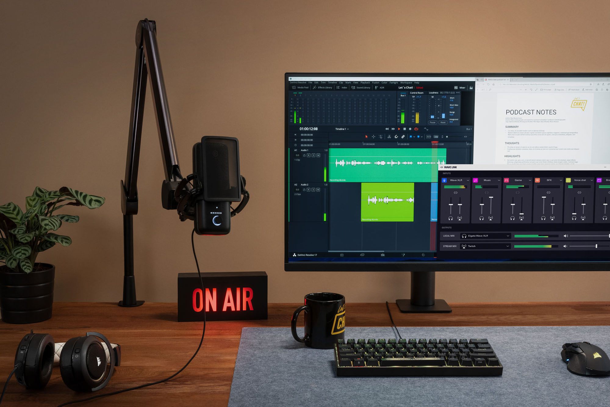 ELGATO Mikrofonarm Wave Mic Arm (High Rise)