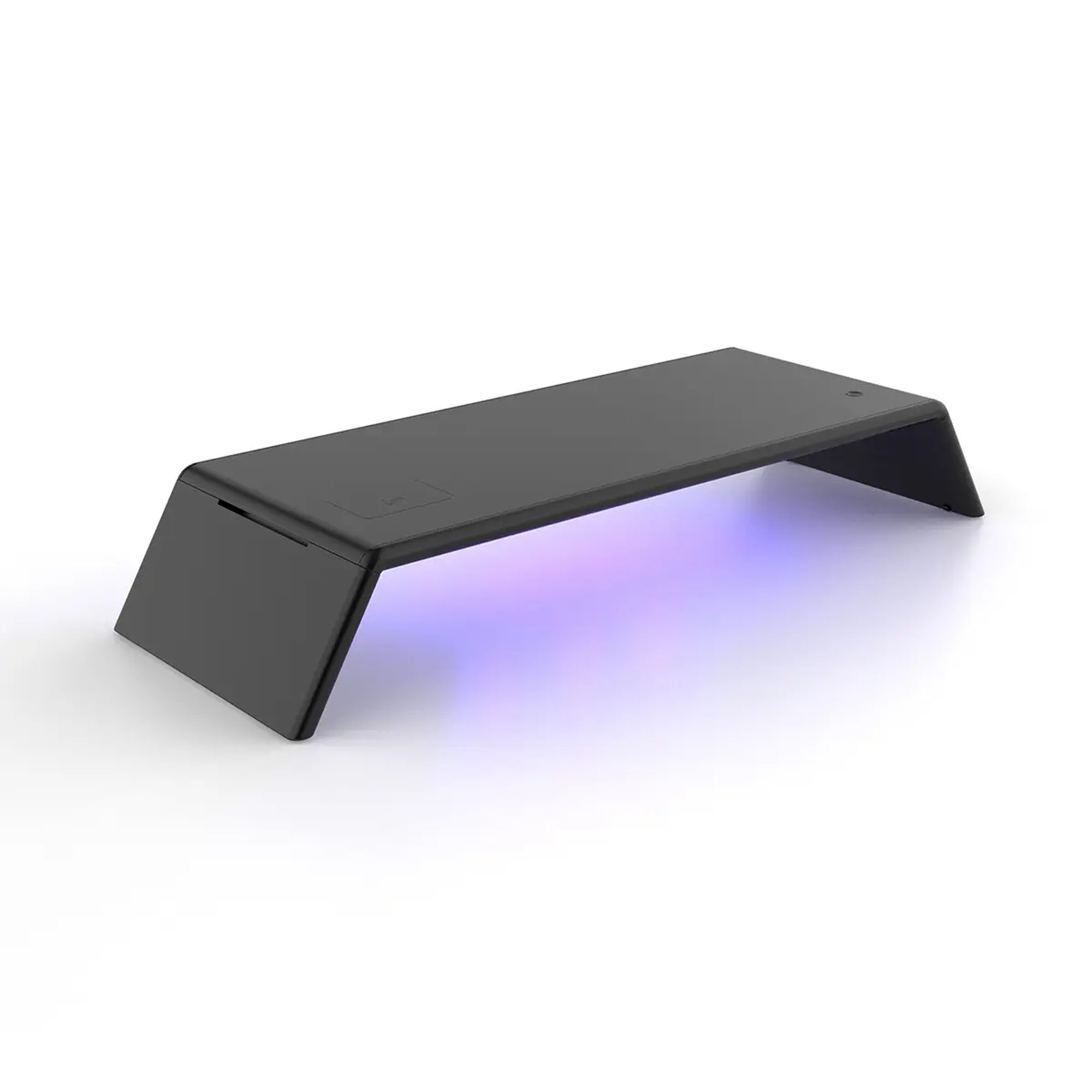 Spacetronik Monitorständer mit UV-Licht, Induktiver Ladestation & Behälter